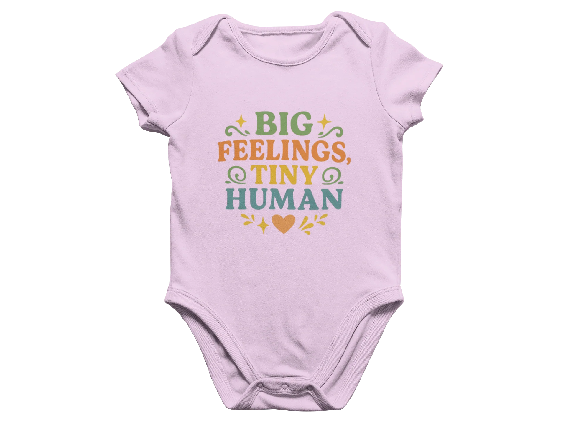 Big Feelings, Tiny Human - Baby Onesie - Image 3