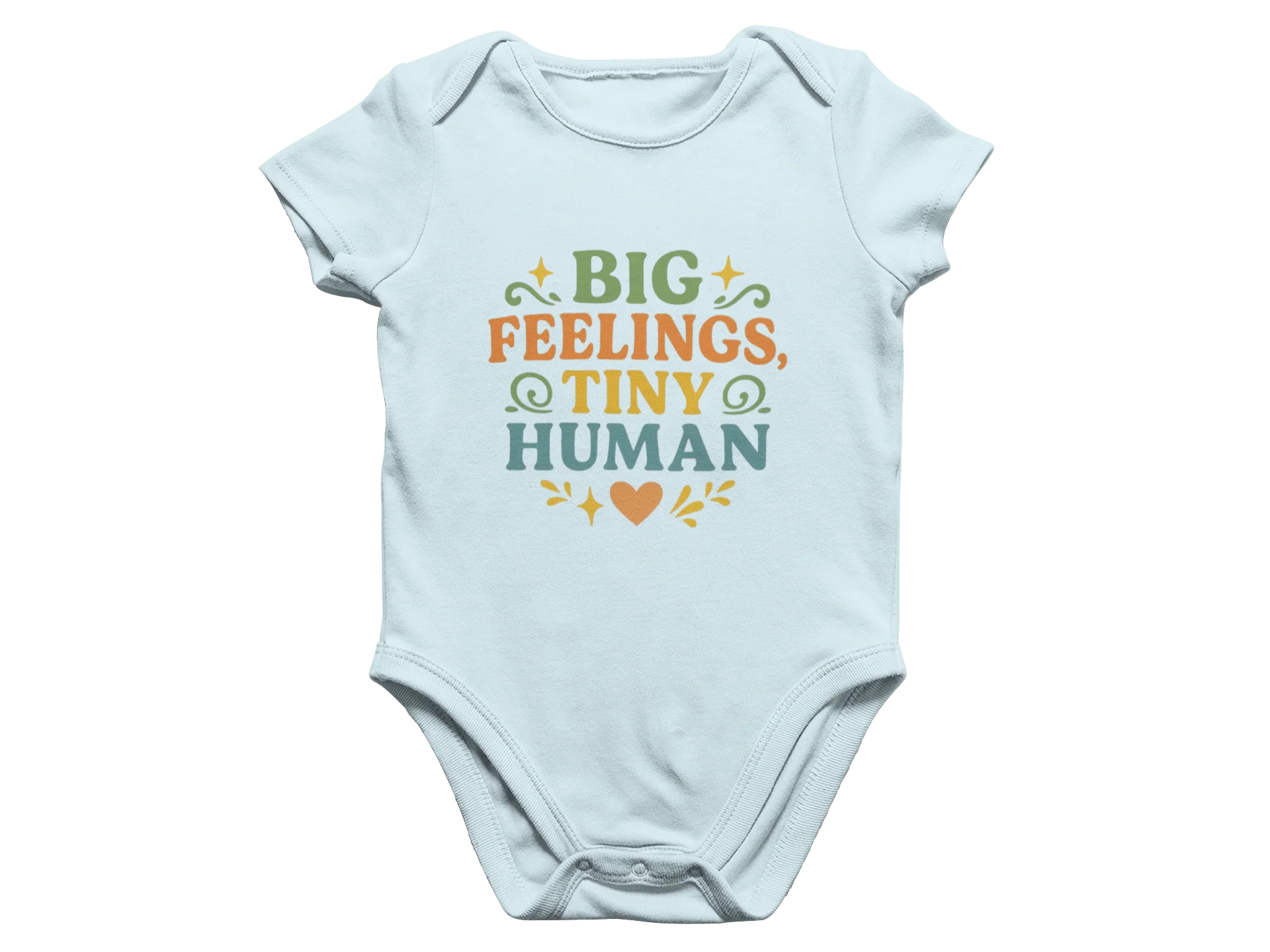 Big Feelings, Tiny Human - Baby Onesie - Image 4