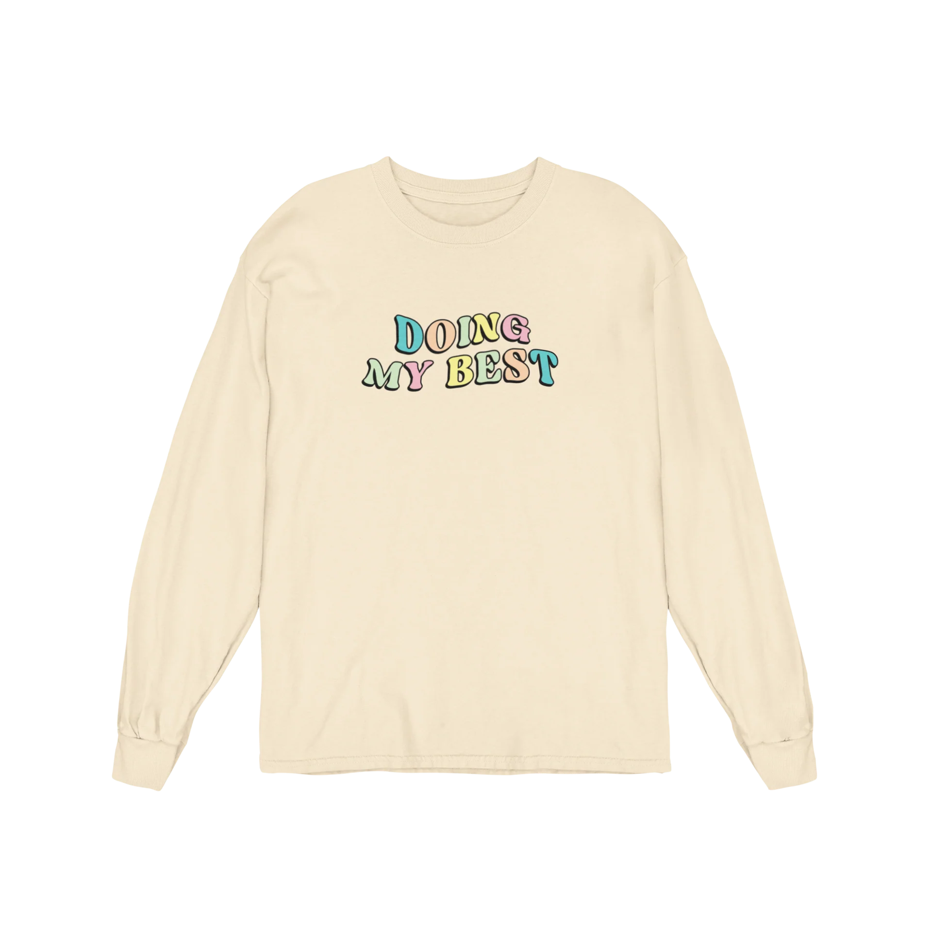 Doing My Best; Your Best Looks Different Every Day - Long Sleeve Tee - Image 3