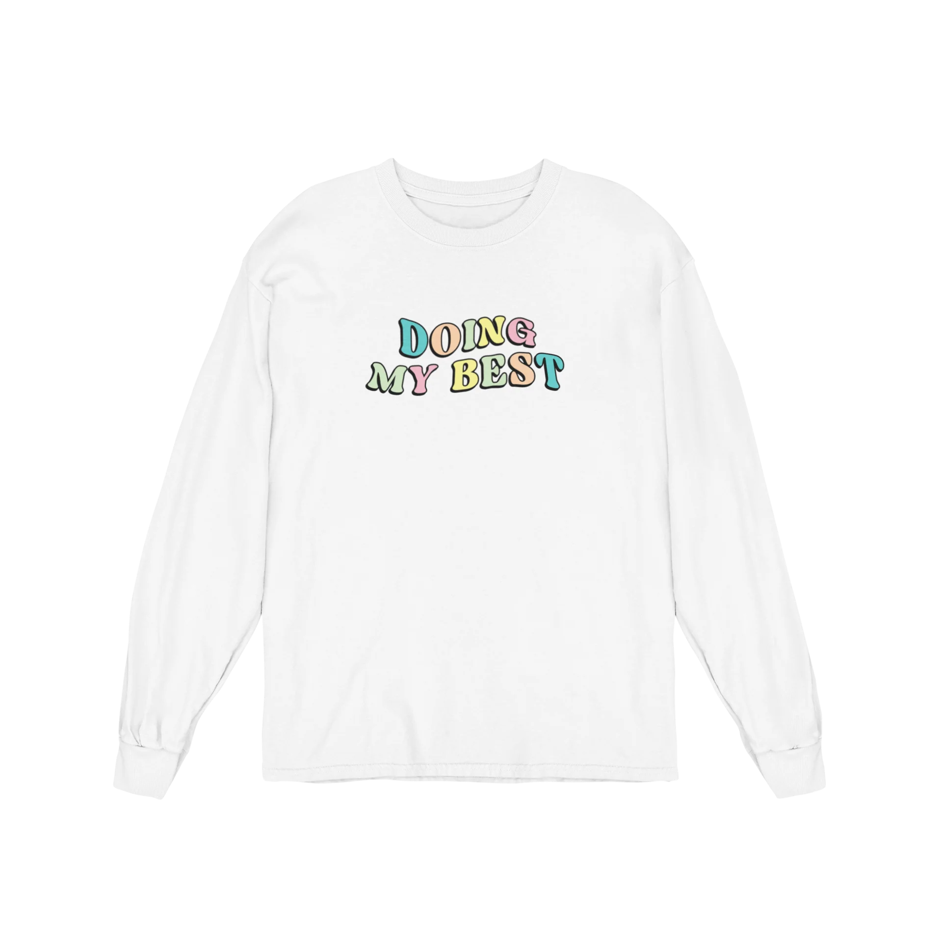 Doing My Best; Your Best Looks Different Every Day - Long Sleeve Tee - Image 5