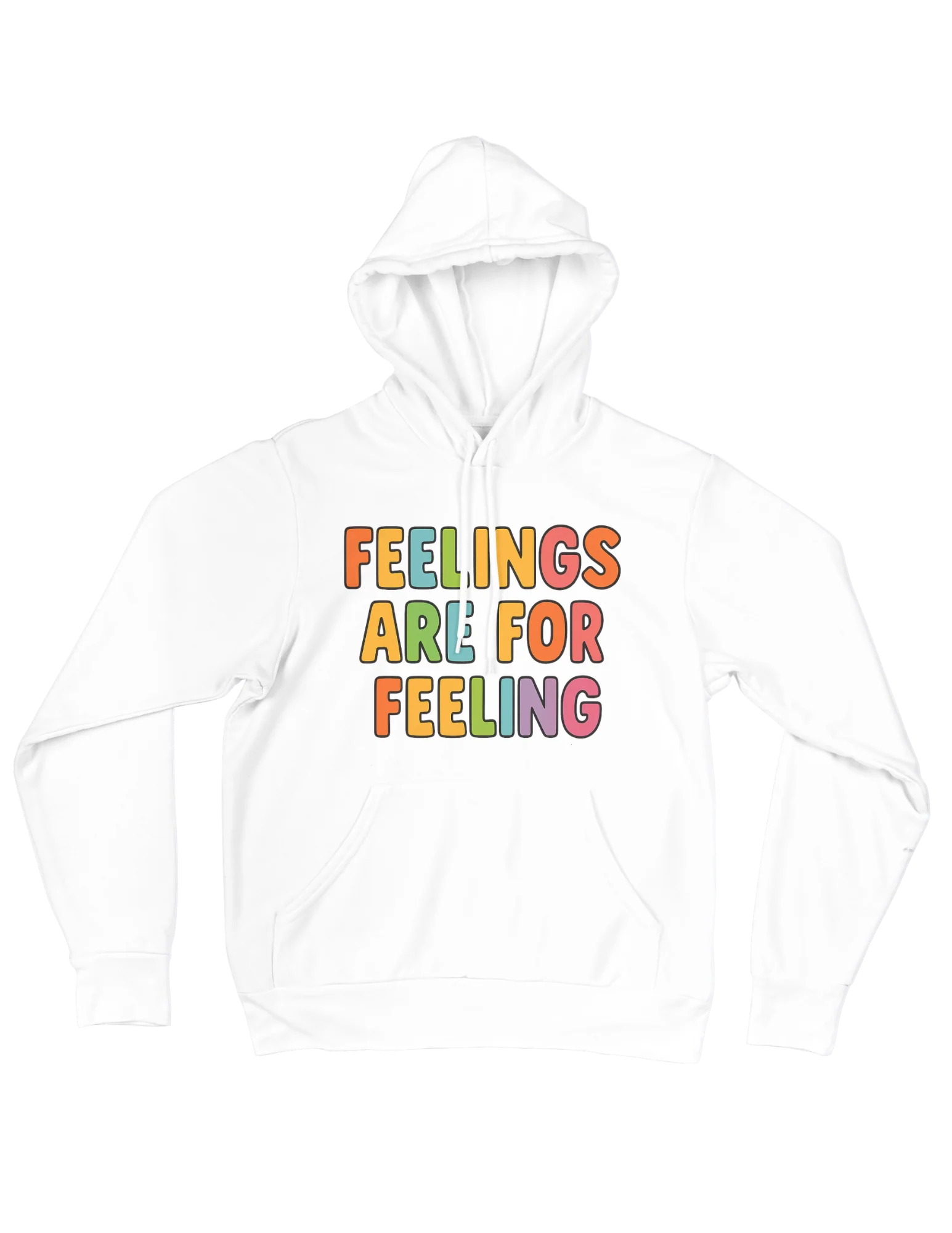 Feelings Are For Feeling - Hoodie - Image 2