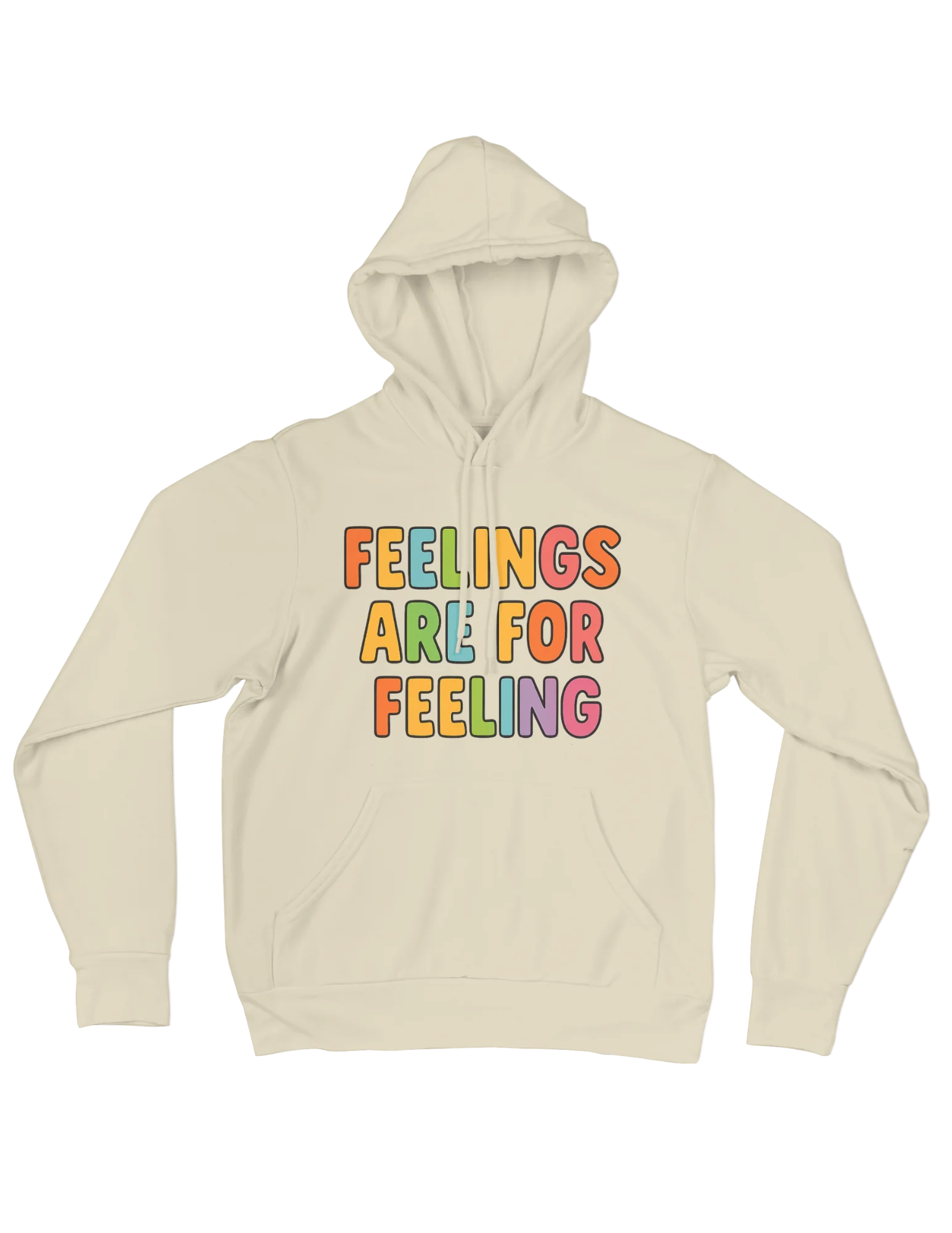 Feelings Are For Feeling - Hoodie - Image 3