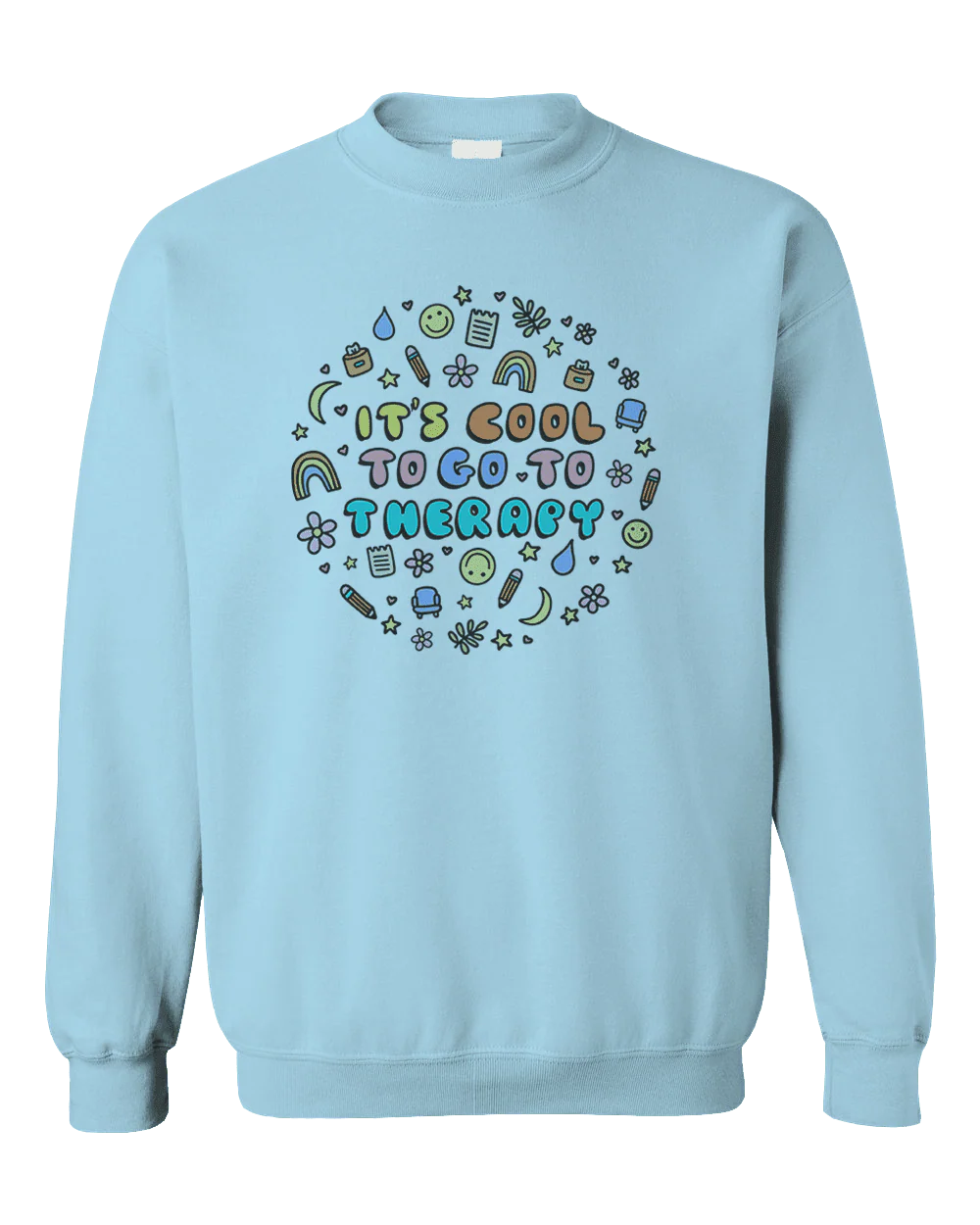 It's Cool To Go To Therapy - Sweatshirt - Image 4