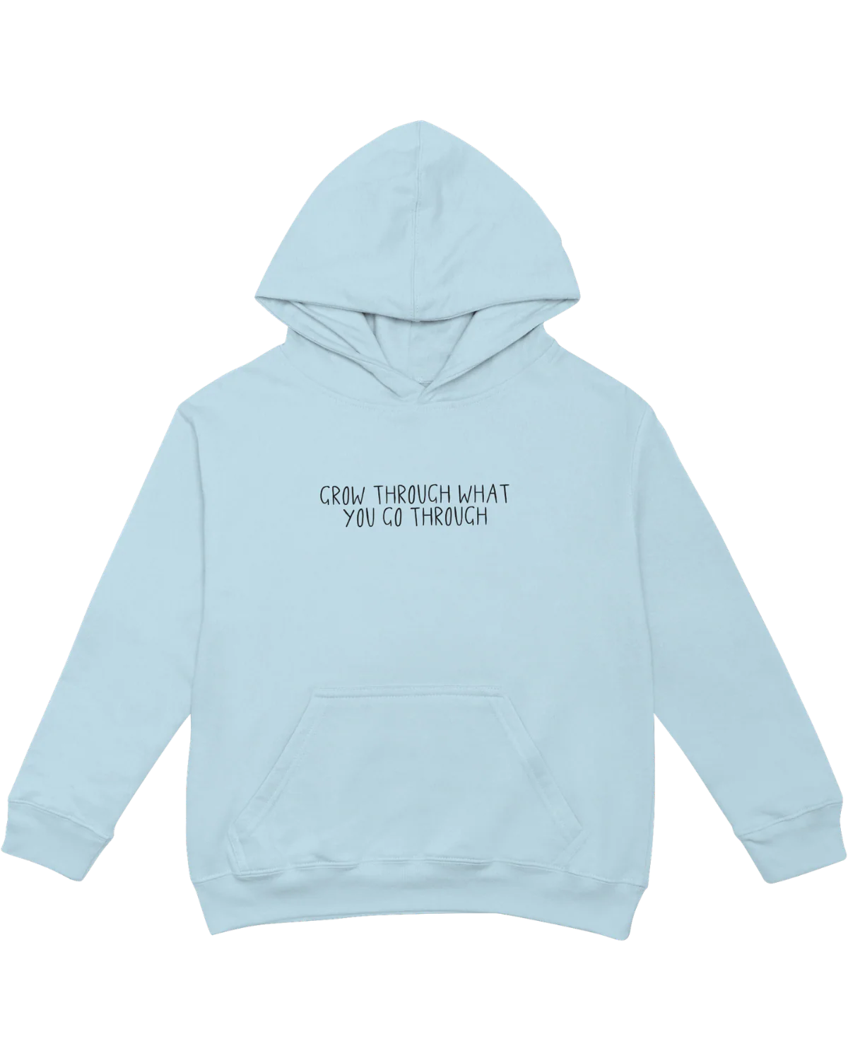 Grow Through What You Go Through // Keep Growing; Healing In Progress - Hoodie - Image 13