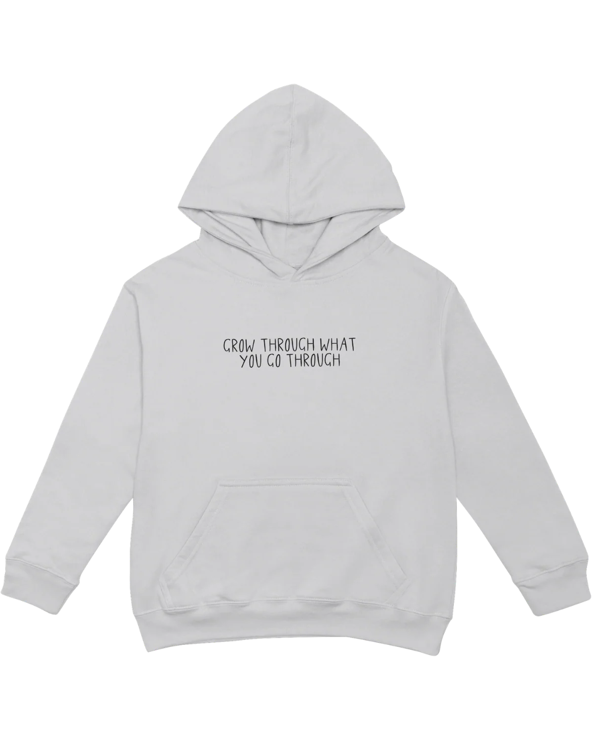 Grow Through What You Go Through // Keep Growing; Healing In Progress - Hoodie - Image 15