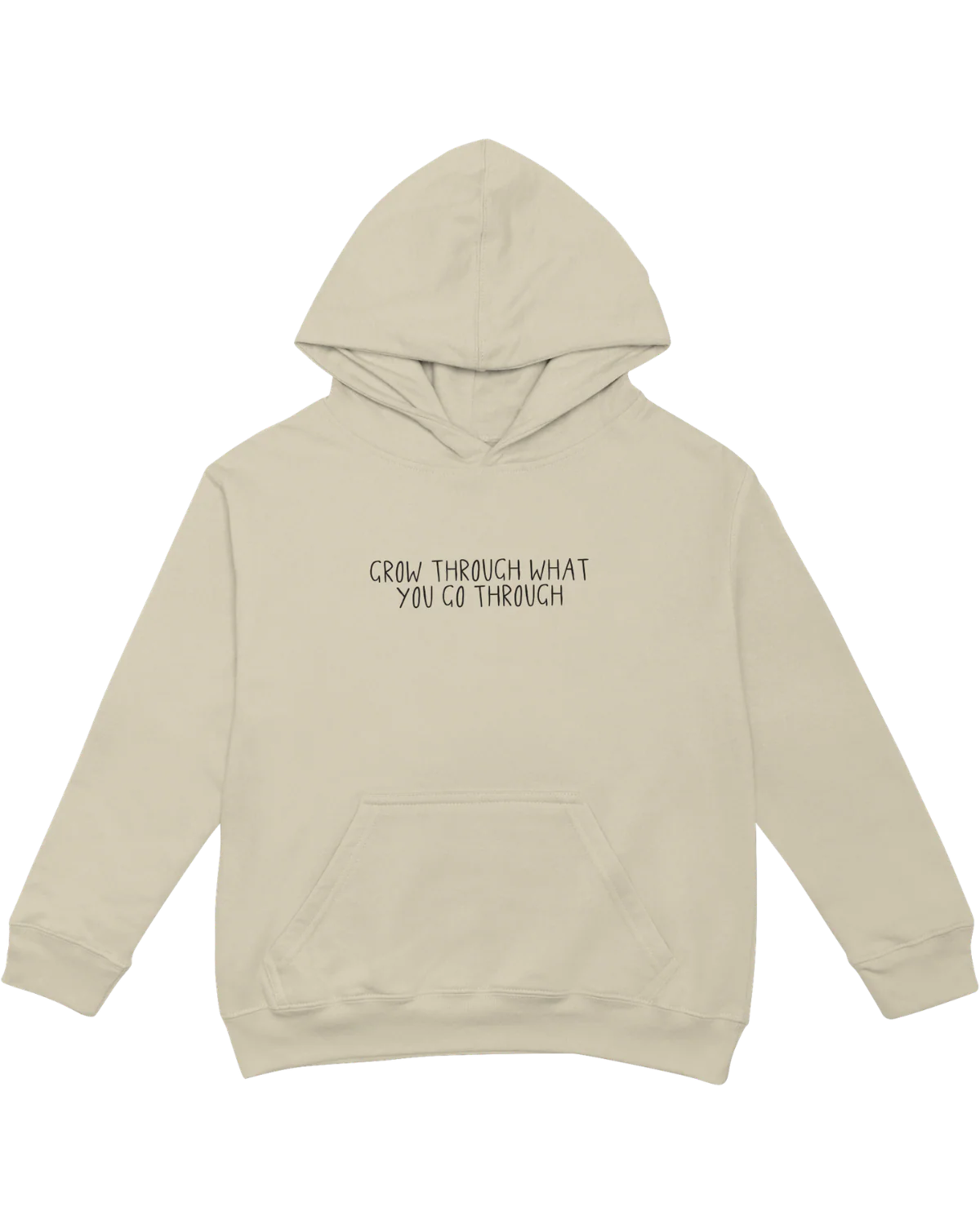 Grow Through What You Go Through // Keep Growing; Healing In Progress - Hoodie - Image 9