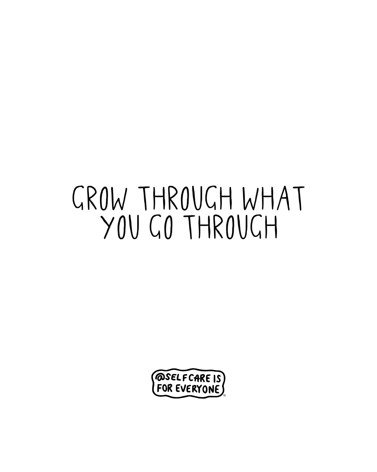 Grow Through What You Go Through // Keep Growing; Healing In Progress - Sweatshirt - Image 2