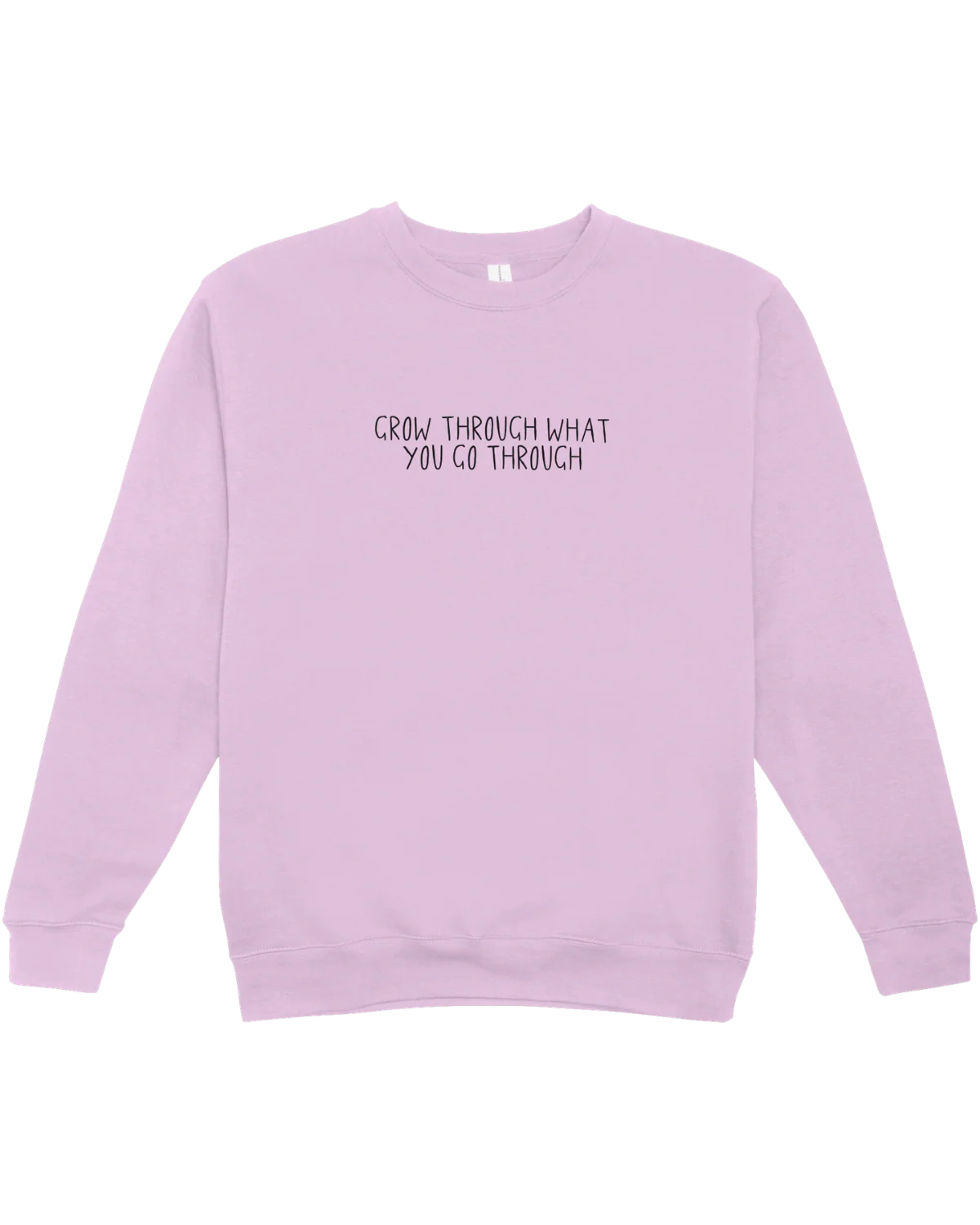 Grow Through What You Go Through // Keep Growing; Healing In Progress - Sweatshirt - Image 4