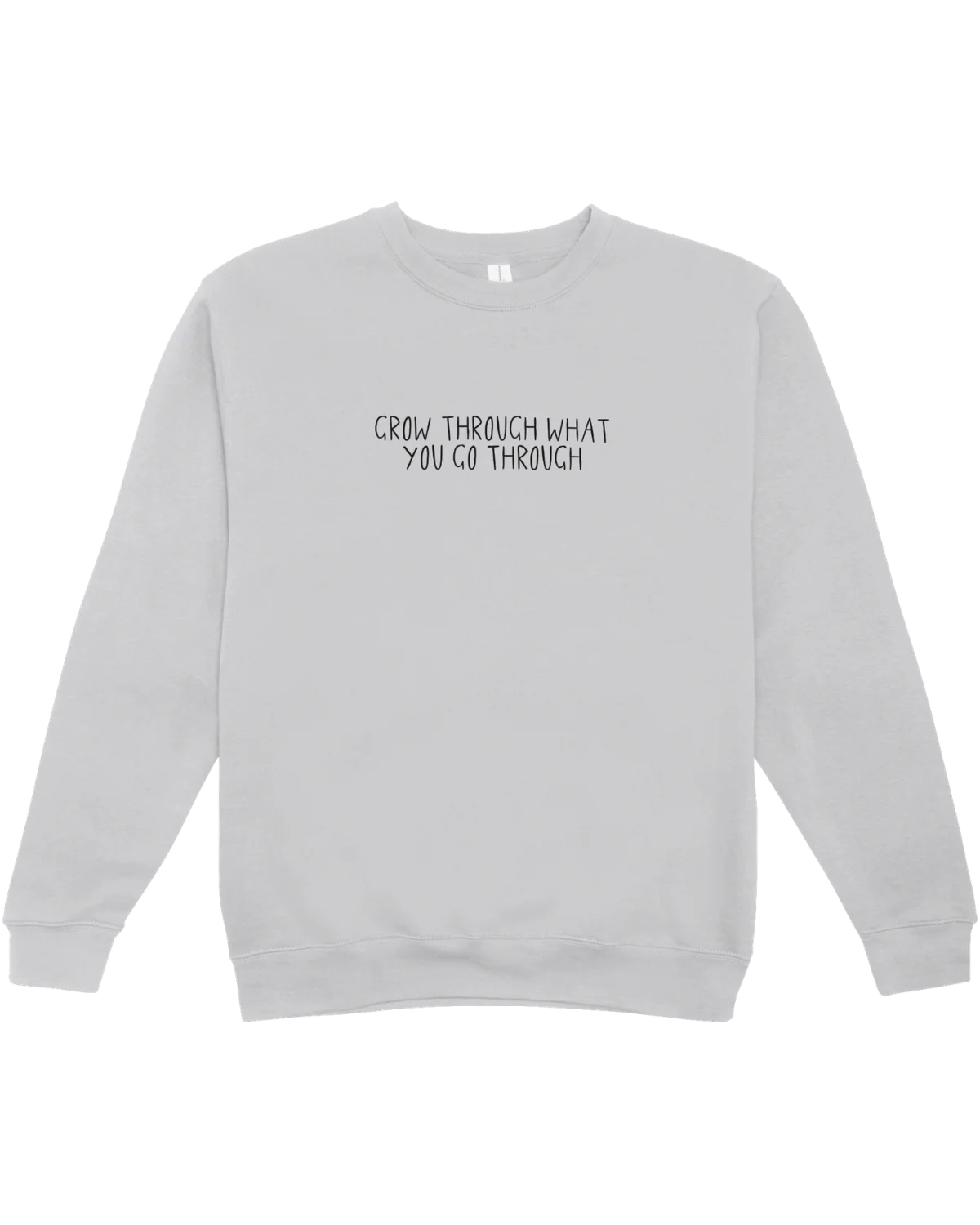 Grow Through What You Go Through // Keep Growing; Healing In Progress - Sweatshirt - Image 6
