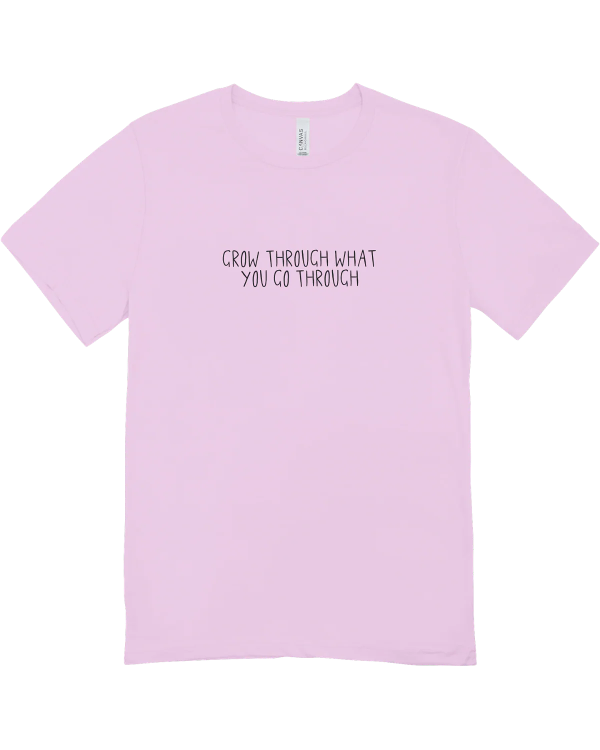 Grow Through What You Go Through // Keep Growing; Healing In Progress - T-Shirt - Image 12
