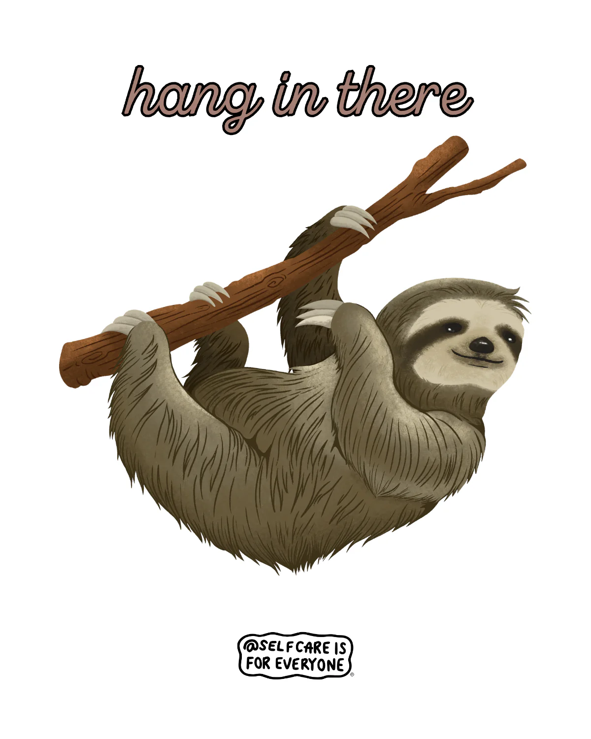 Hang In There (Sloth) - Sweatshirt - Image 2