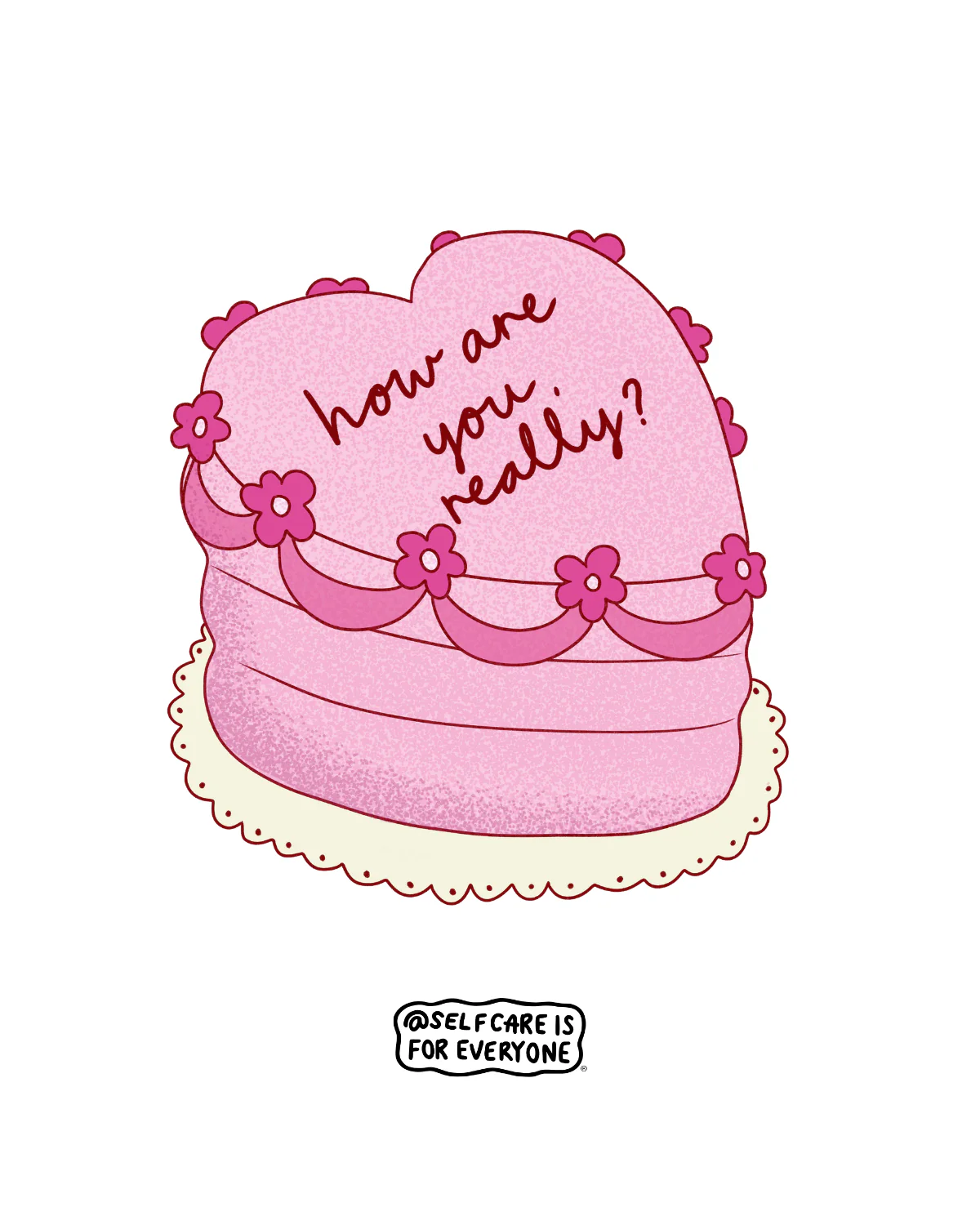 How Are You Really? (Cake) - Hoodie - Image 2