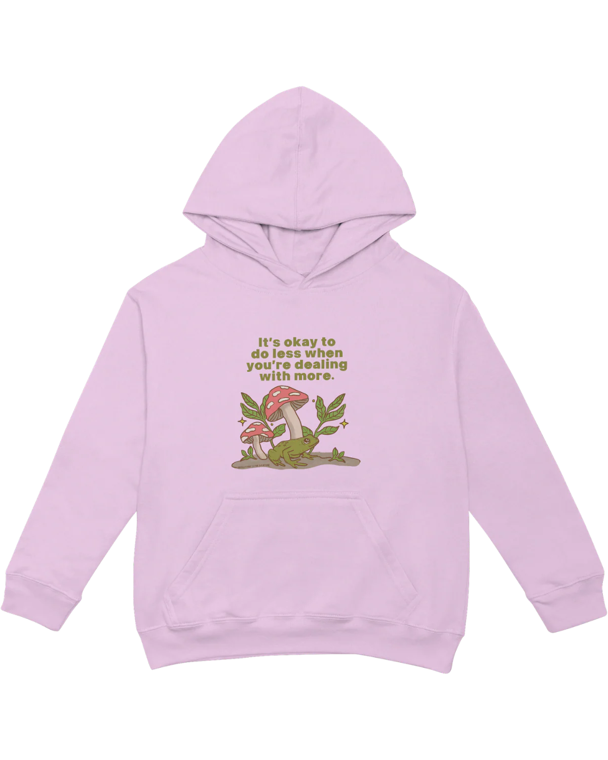 It's Okay To Do Less When You're Dealing With More (Frog) - Hoodie - Image 6