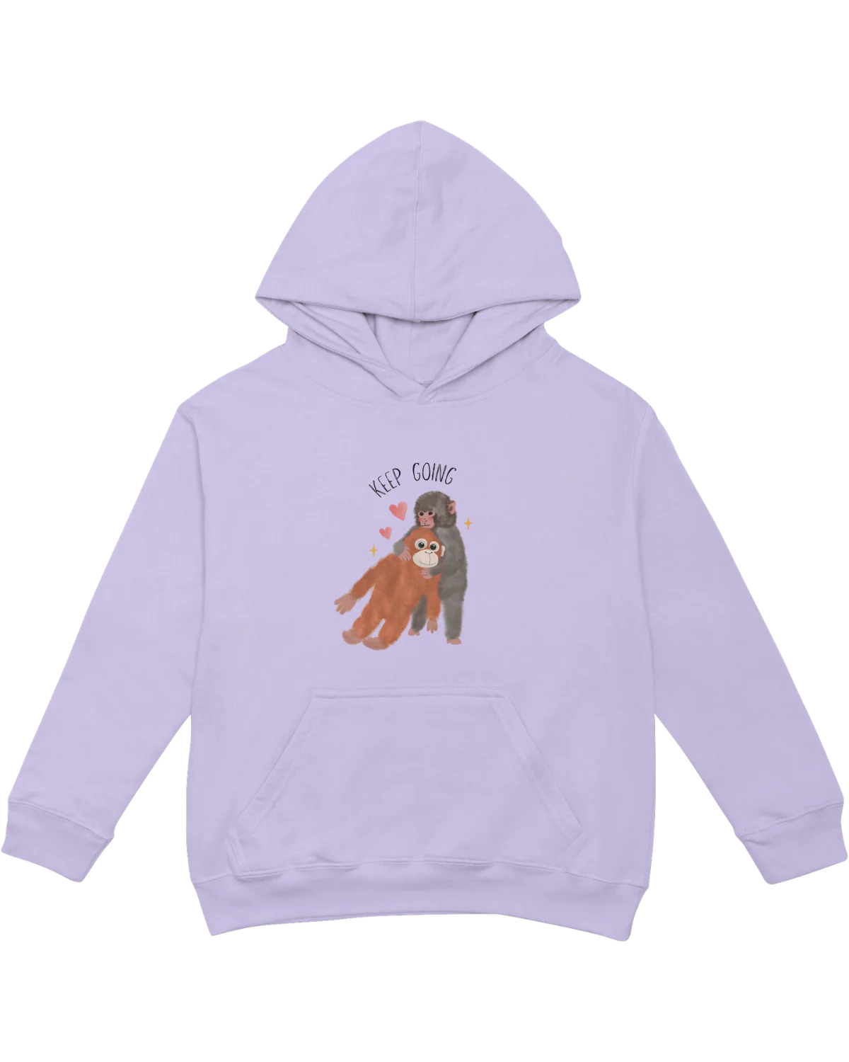 Keep Going (Punch, the Baby Macaque Monkey) - Hoodie - Image 6