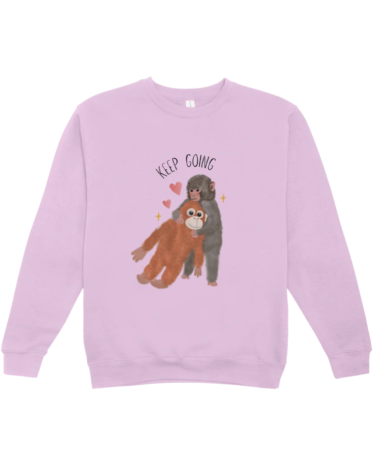 Keep Going (Punch, the Baby Macaque Monkey) - Sweatshirt - Image 4