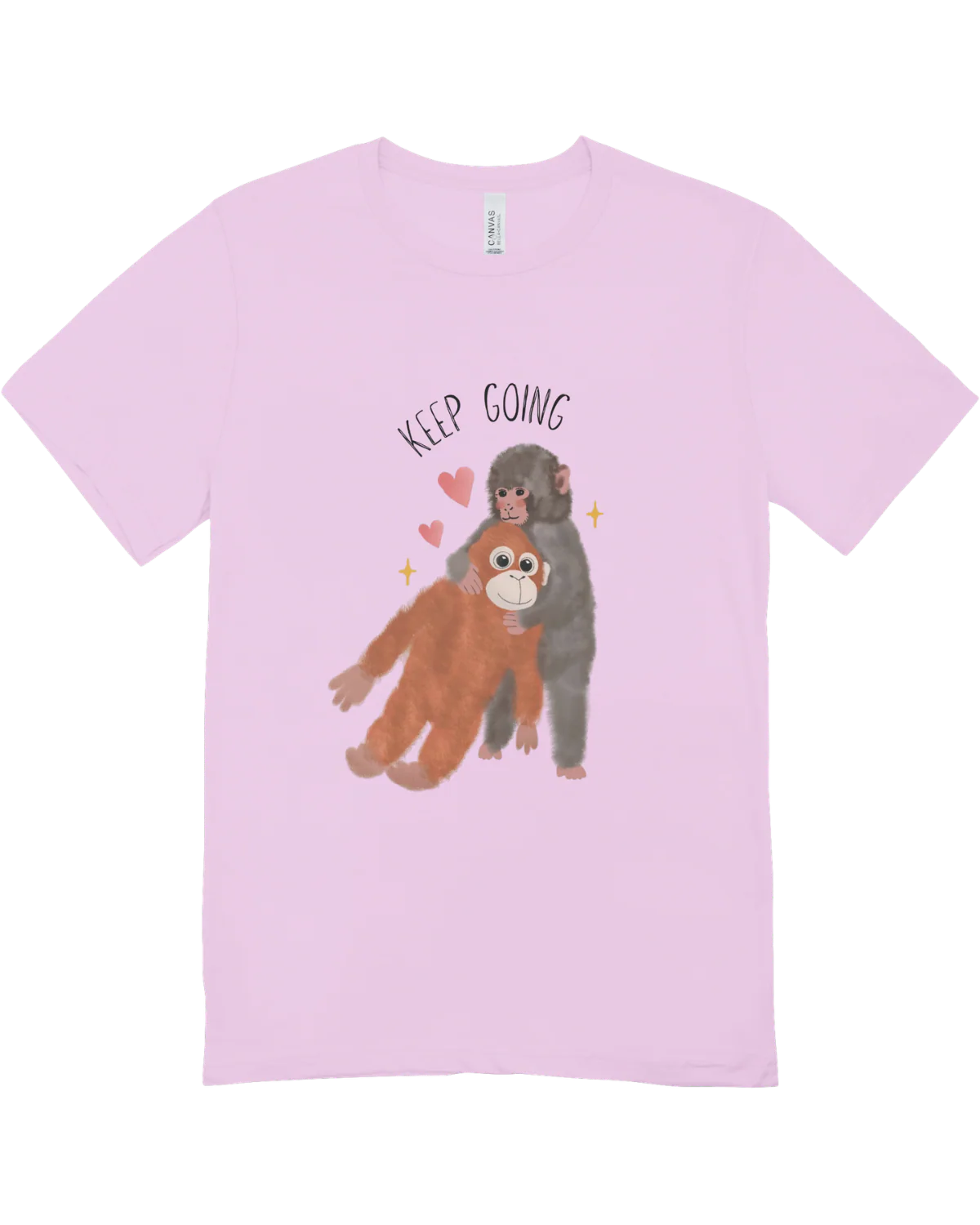 Keep Going (Punch, the Baby Macaque Monkey) - T-Shirt - Image 5