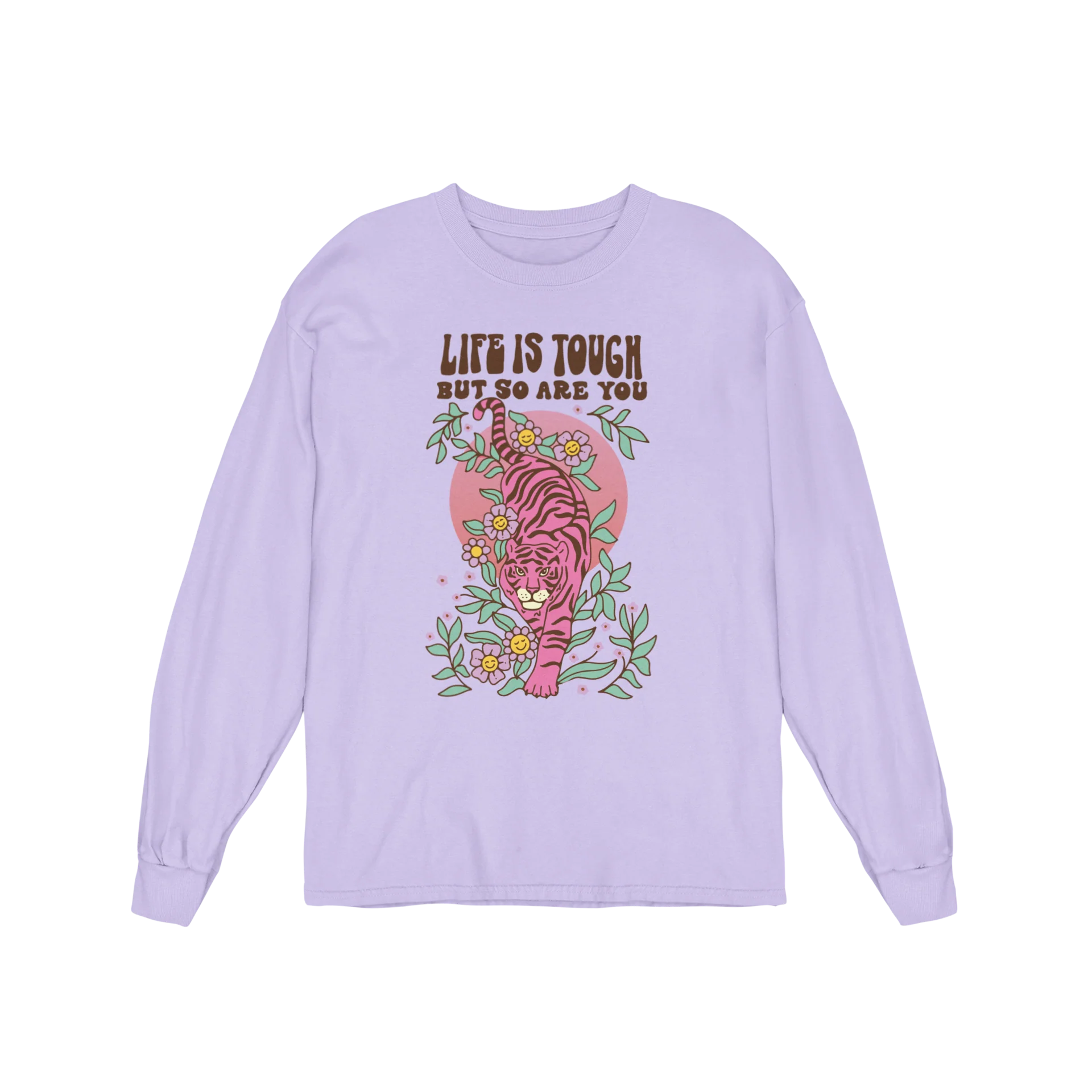Life Is Tough But So Are You - Long Sleeve Tee - Image 5