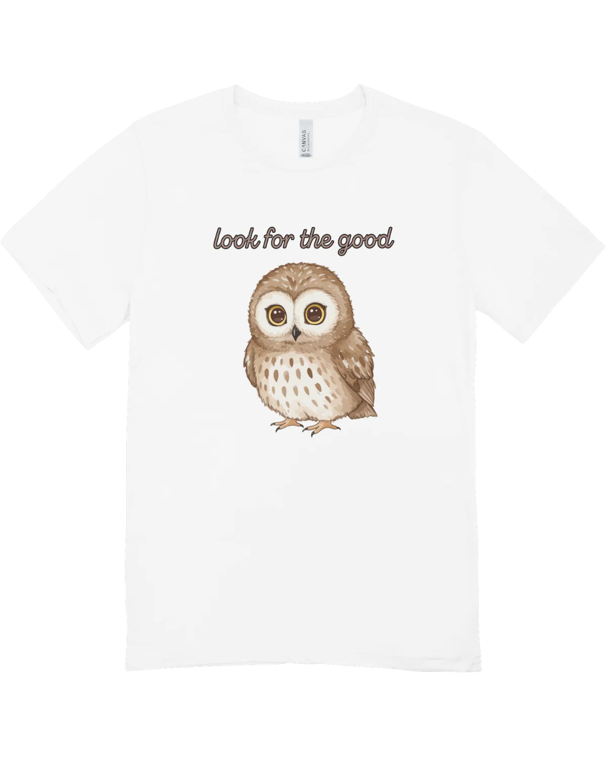 Look For The Good (Owl) - T-Shirt