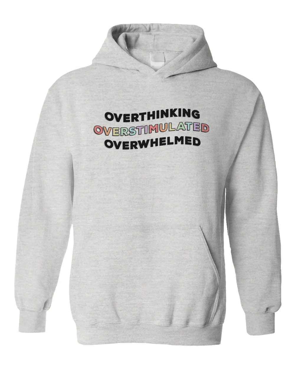 Overthinking, Overstimulated, Overwhelmed - Hoodie - Image 6