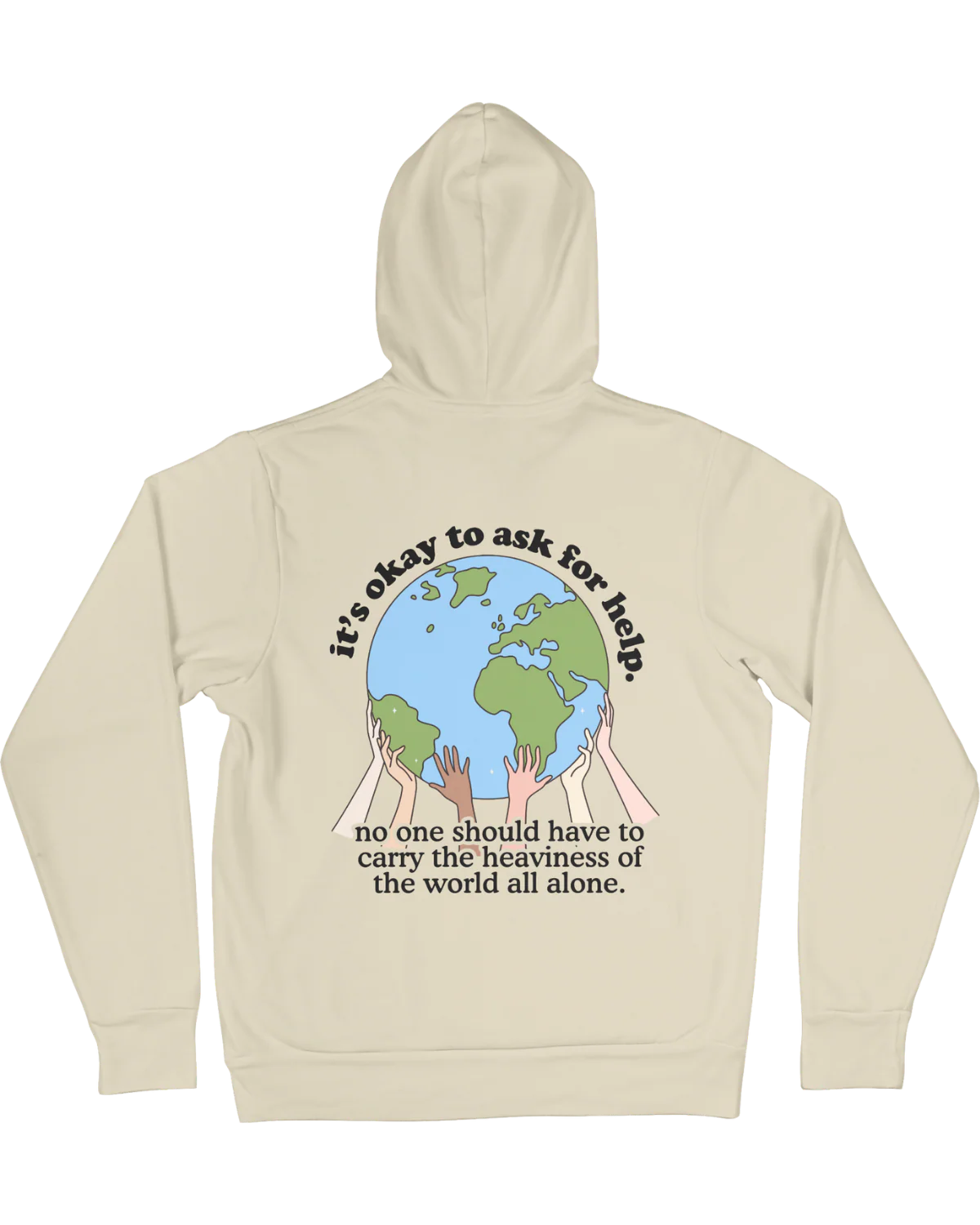 Please Stay; It's Okay To Ask For Help - Hoodie - Image 10