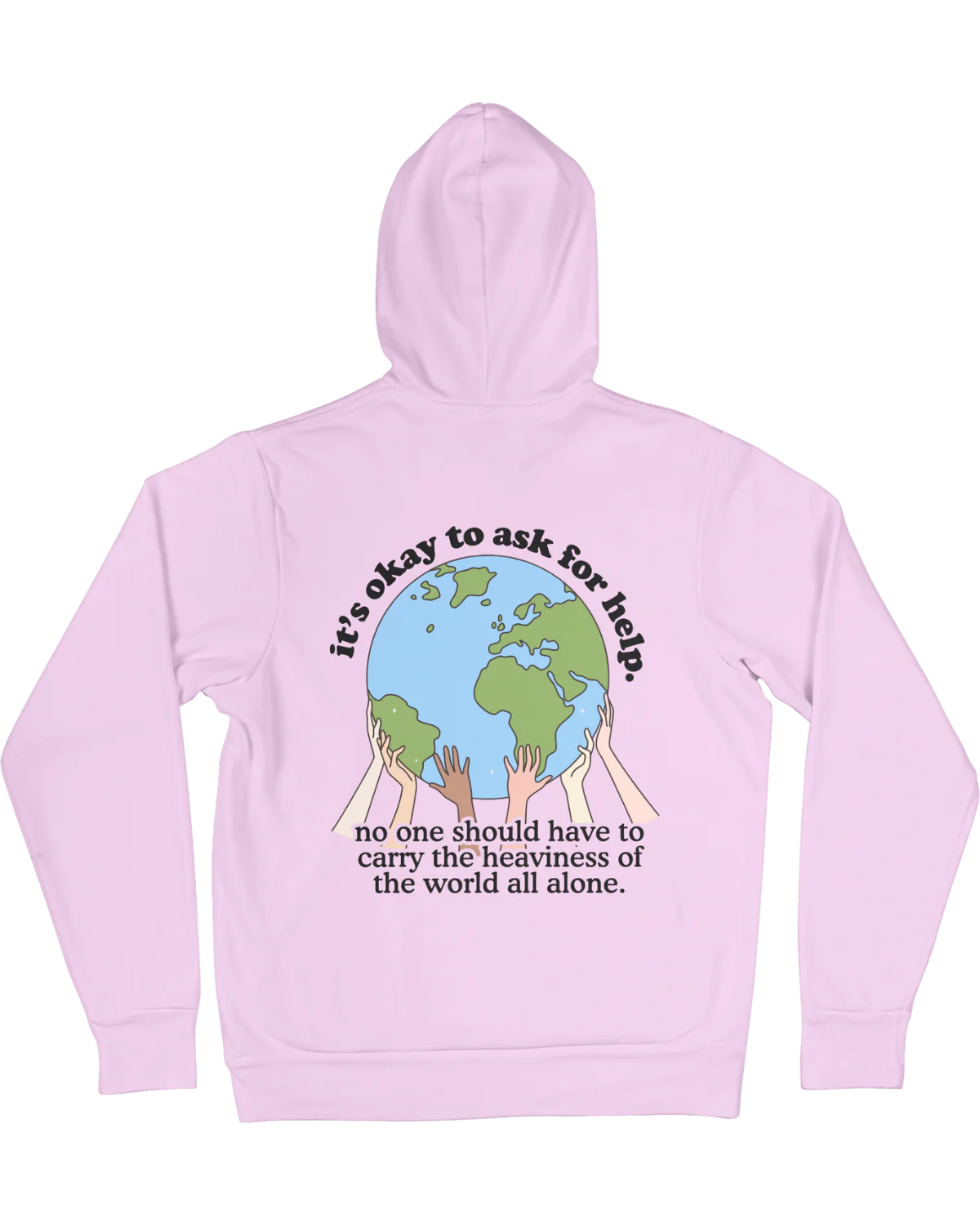 Please Stay; It's Okay To Ask For Help - Hoodie - Image 12
