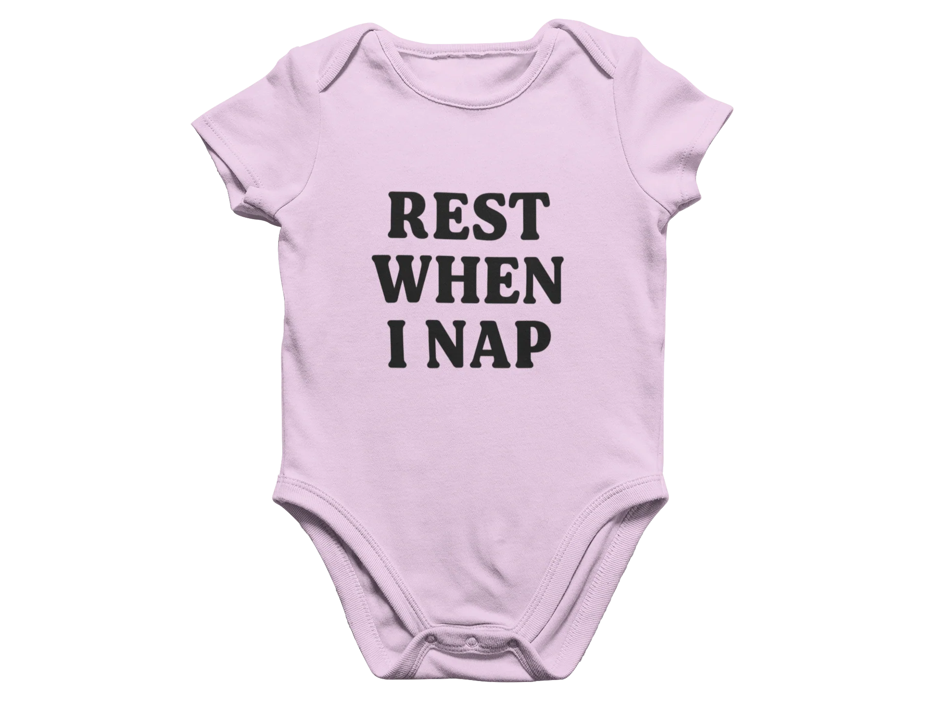Rest When I Nap - Baby Onesie - Image 3