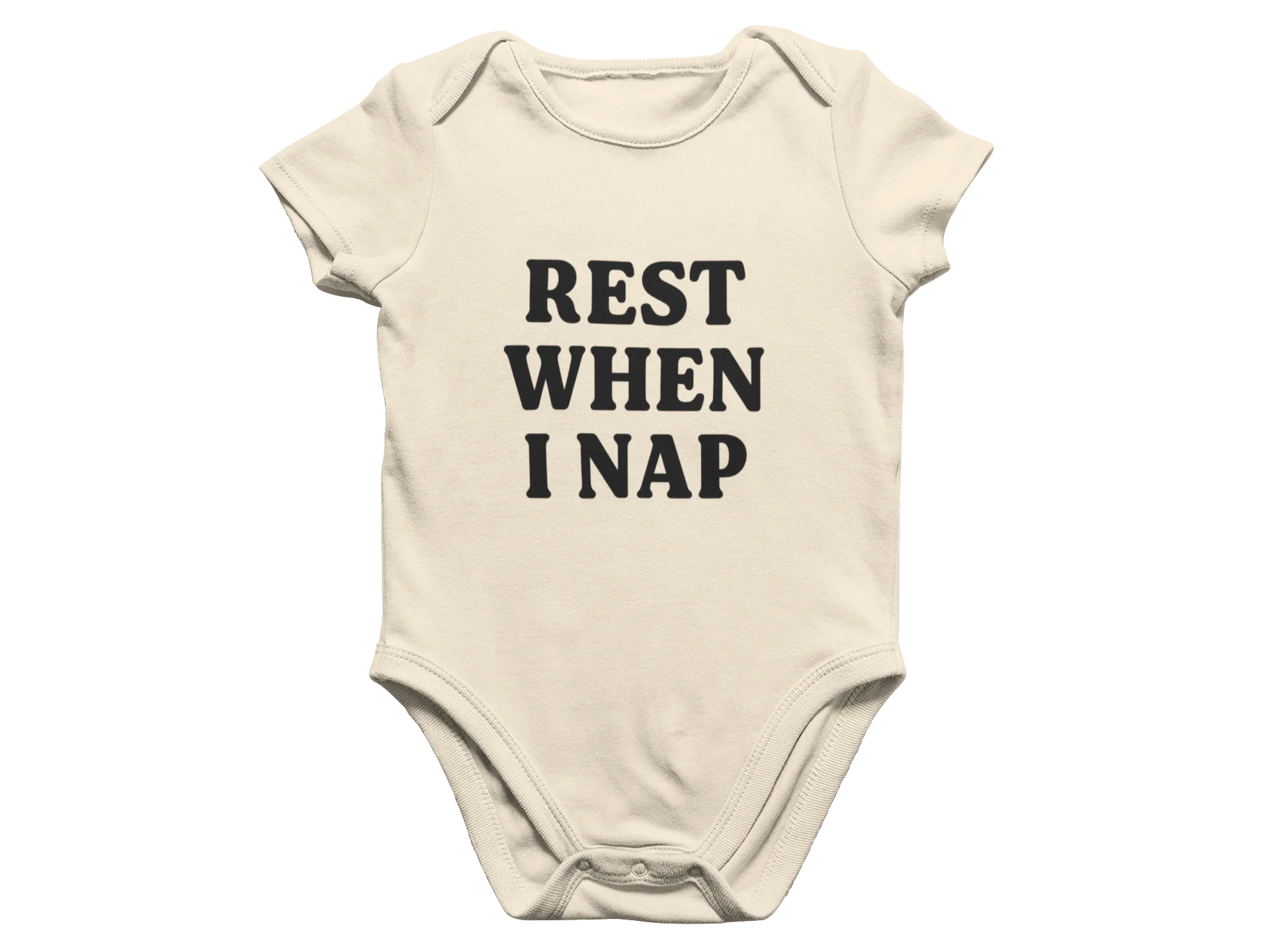 Rest When I Nap - Baby Onesie - Image 4