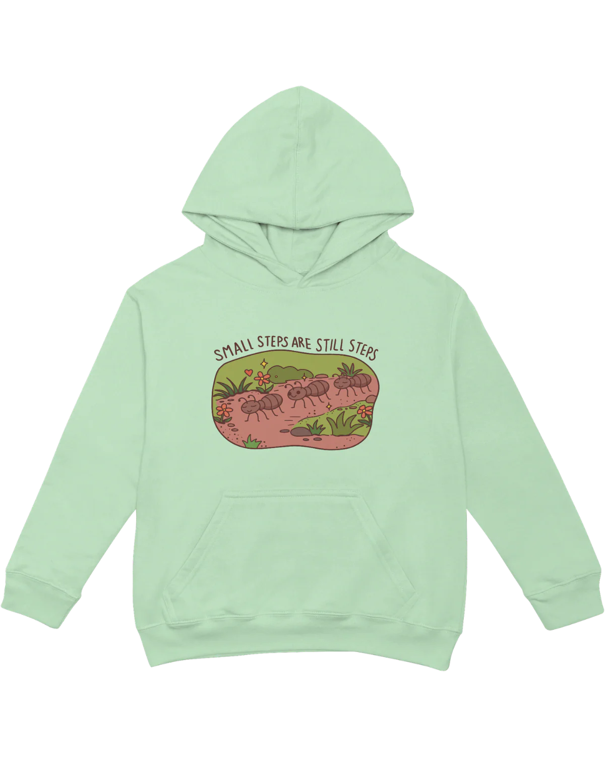 Small Steps Are Still Steps (Ants) - Hoodie