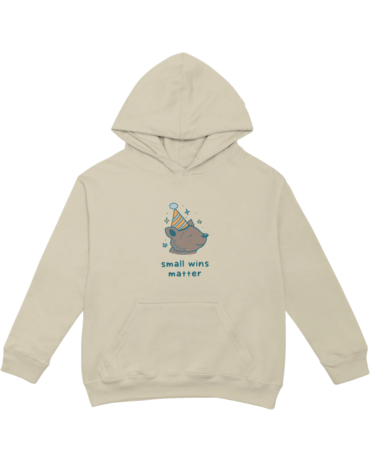 Small Wins Matter (Birthday Bear) - Hoodie - Image 3