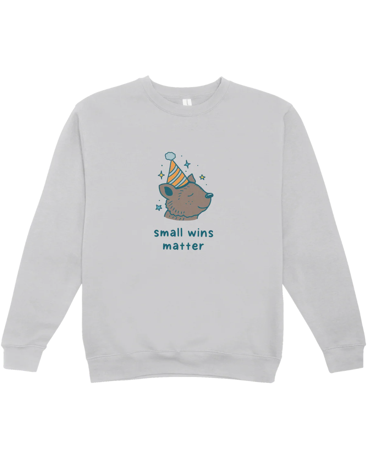 Small Wins Matter (Birthday Bear) - Sweatshirt - Image 3