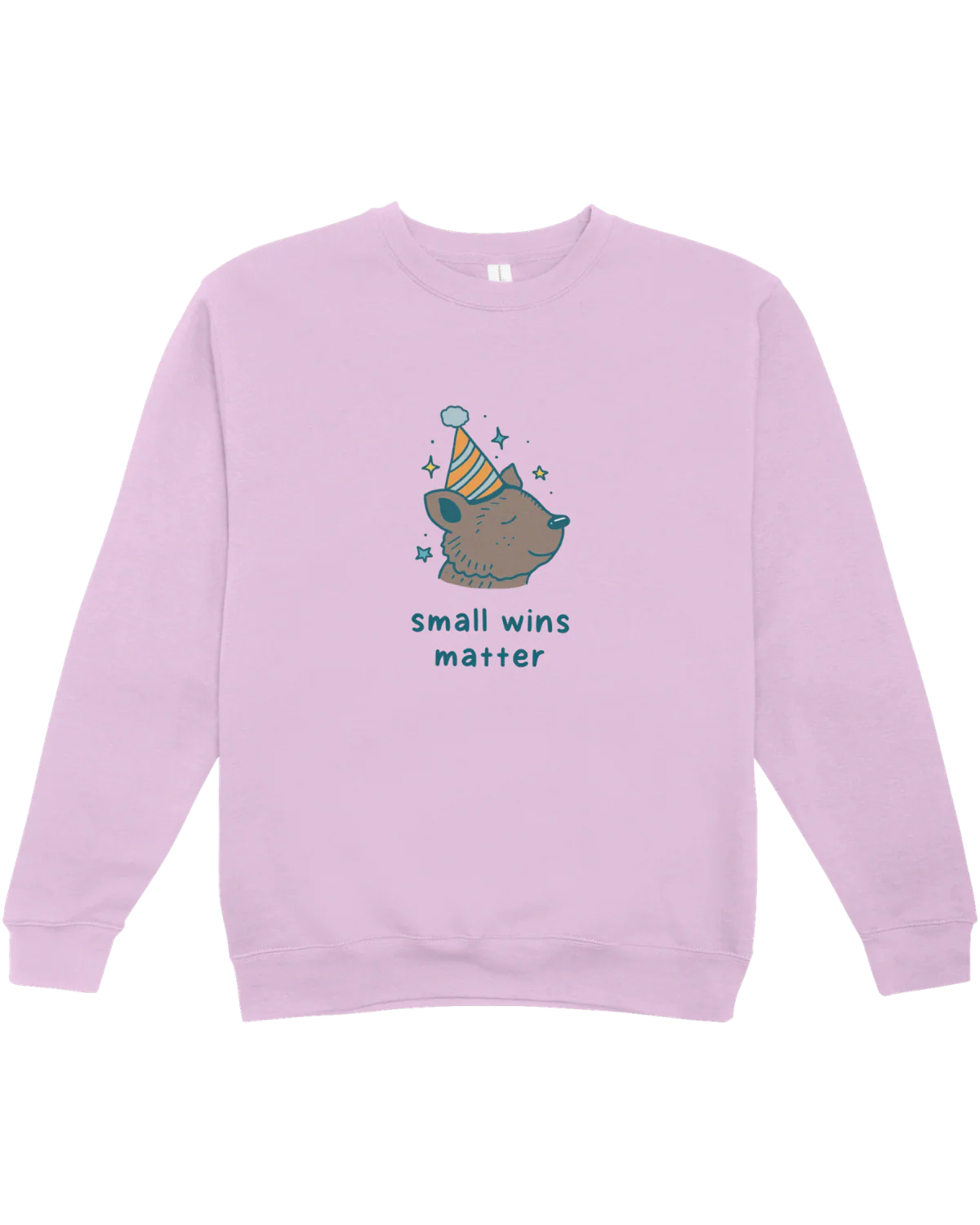 Small Wins Matter (Birthday Bear) - Sweatshirt - Image 4