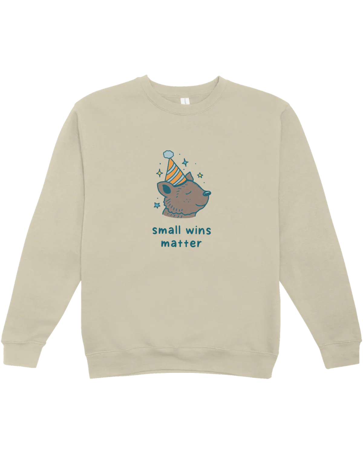 Small Wins Matter (Birthday Bear) - Sweatshirt - Image 6