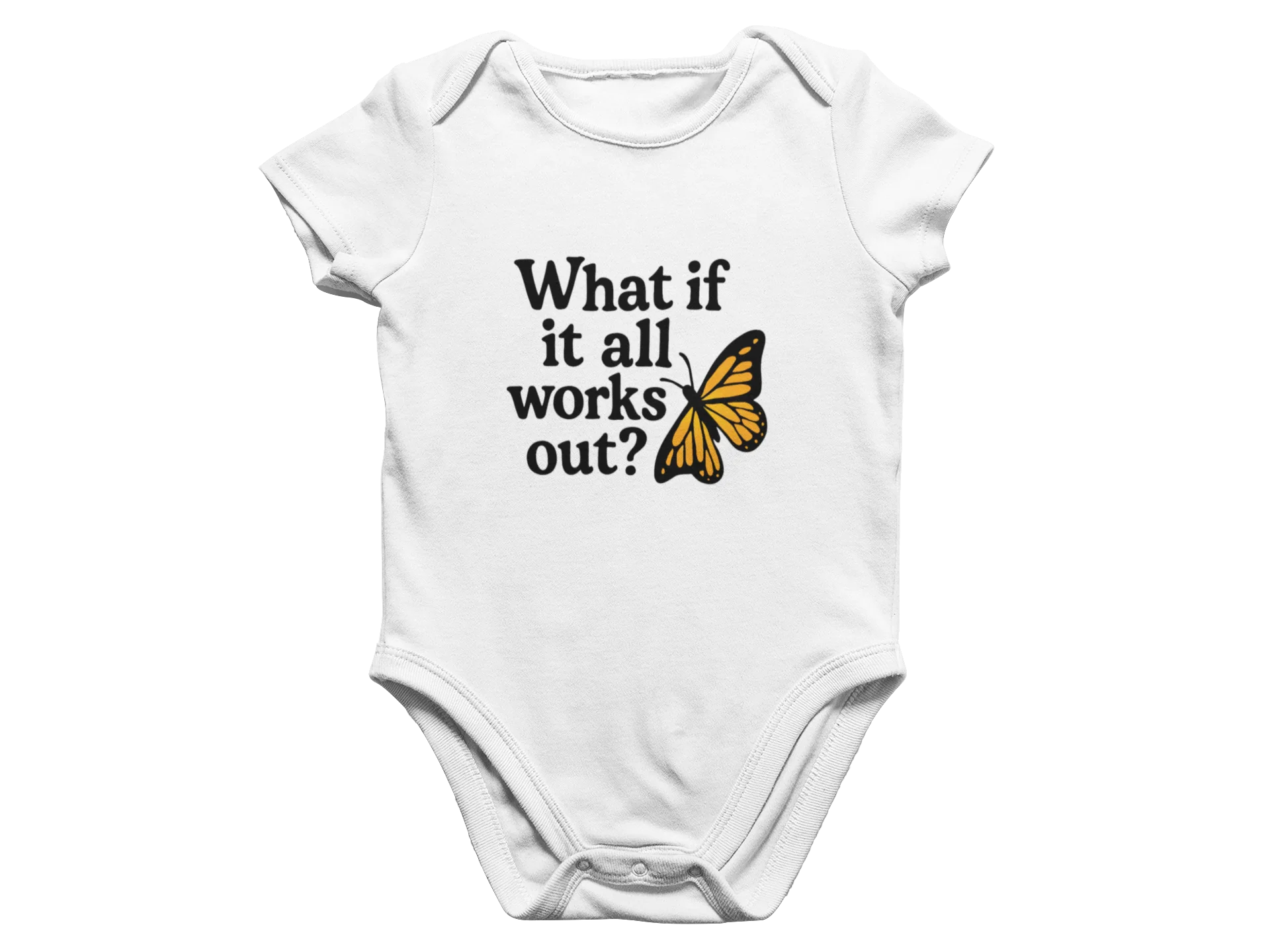 What If It All Works Out? - Baby Onesie - Image 3