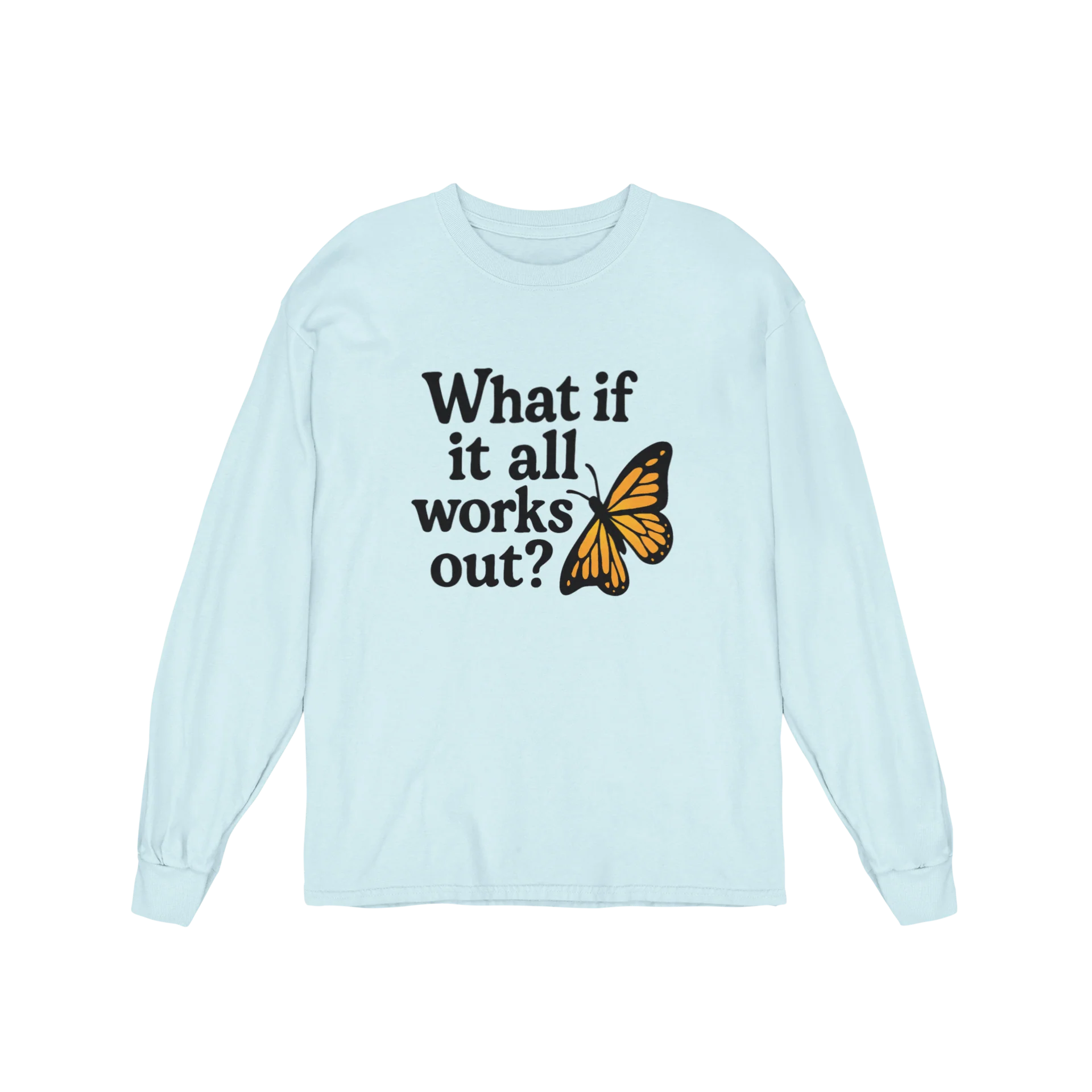 What If It All Works Out? - Long Sleeve Tee - Image 3