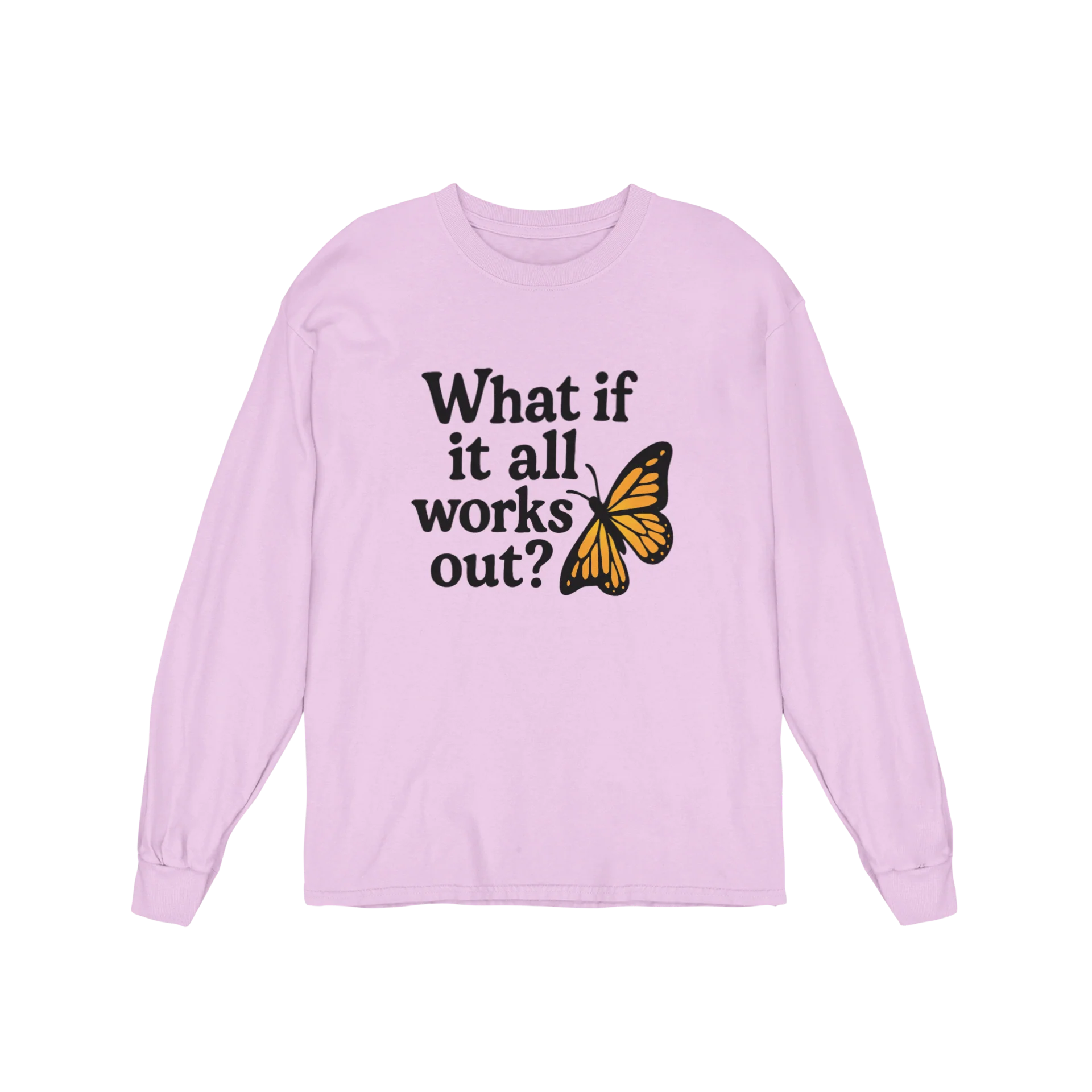 What If It All Works Out? - Long Sleeve Tee - Image 4