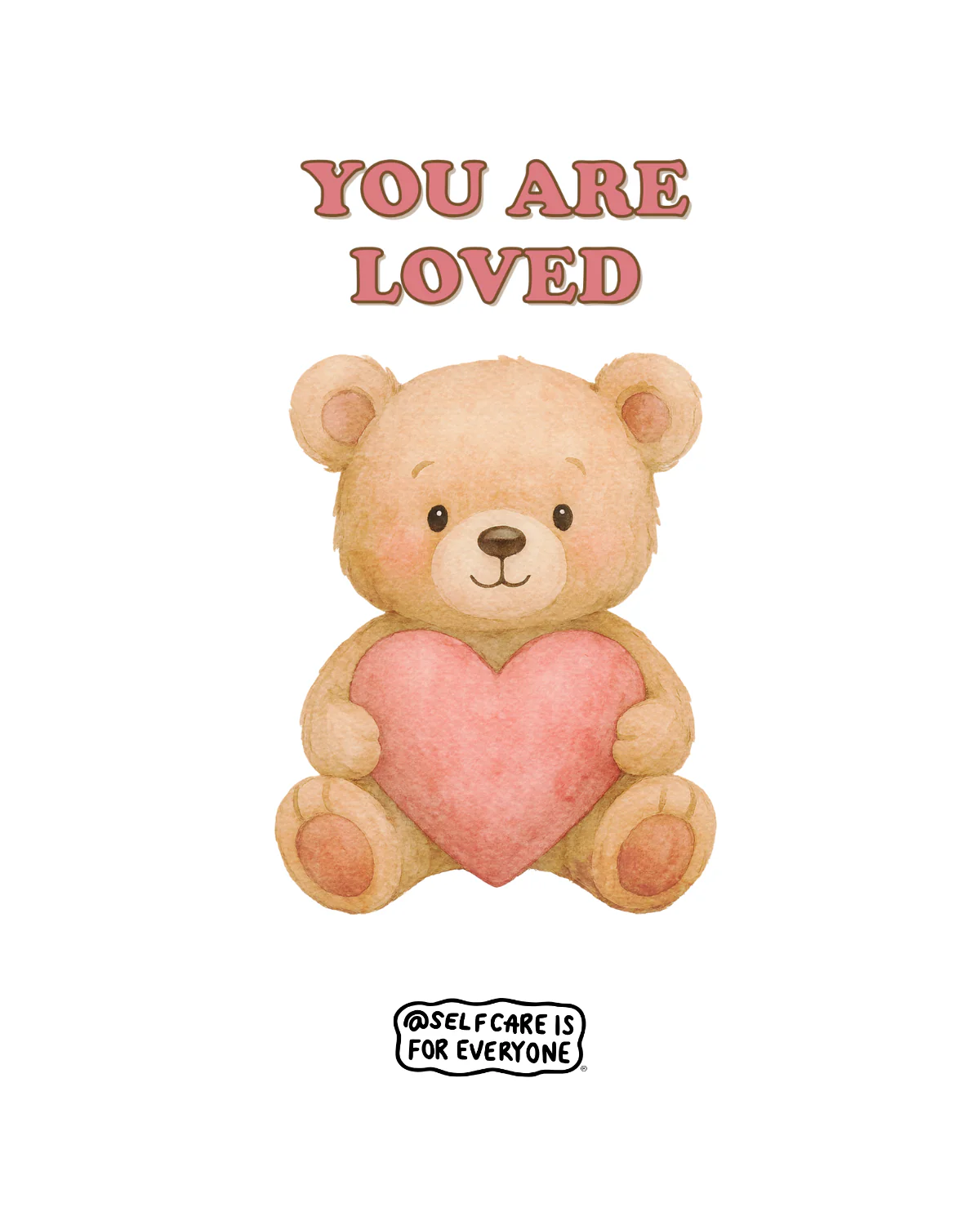 You Are Loved (Teddy Bear) - T-Shirt - Image 2