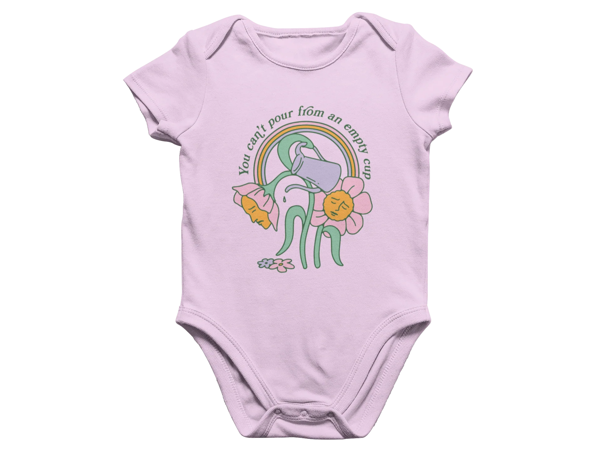 You Can't Pour From An Empty Cup - Baby Onesie - Image 3