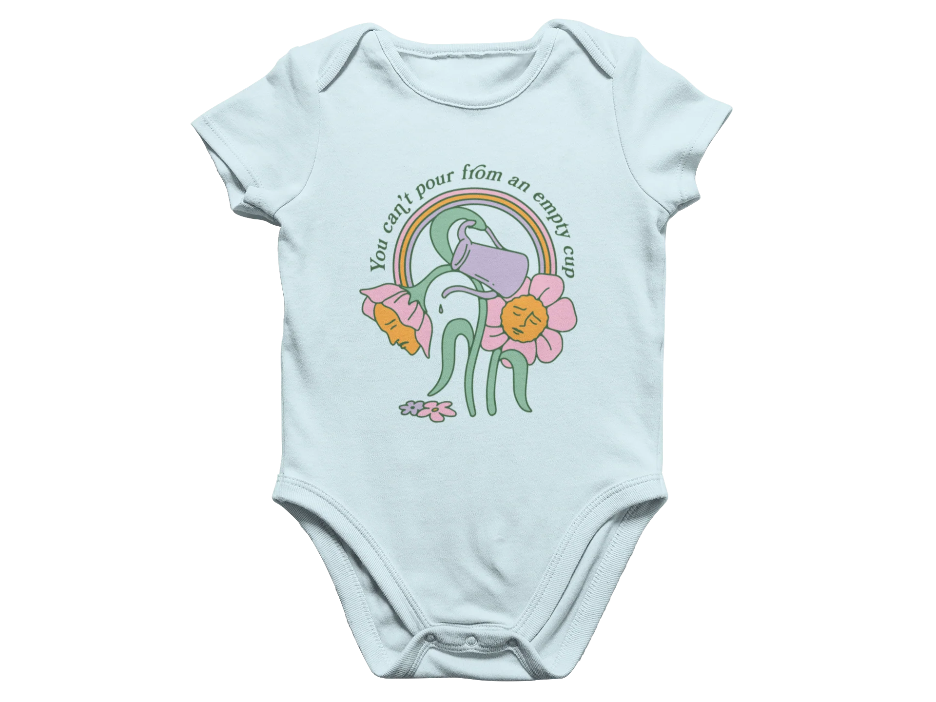 You Can't Pour From An Empty Cup - Baby Onesie - Image 4