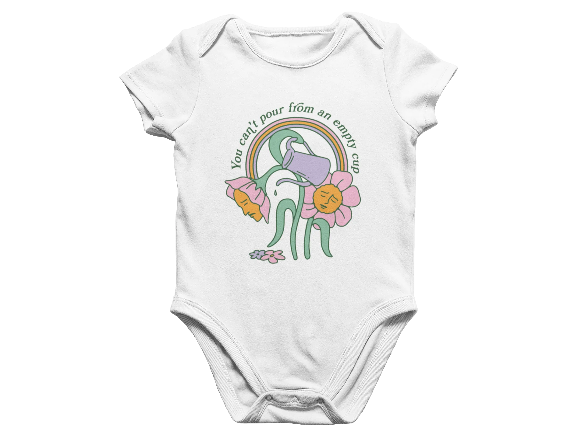 You Can't Pour From An Empty Cup - Baby Onesie - Image 5