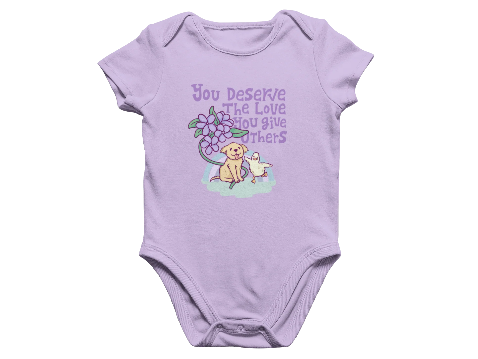You Deserve The Love You Give Others - Baby Onesie - Image 5
