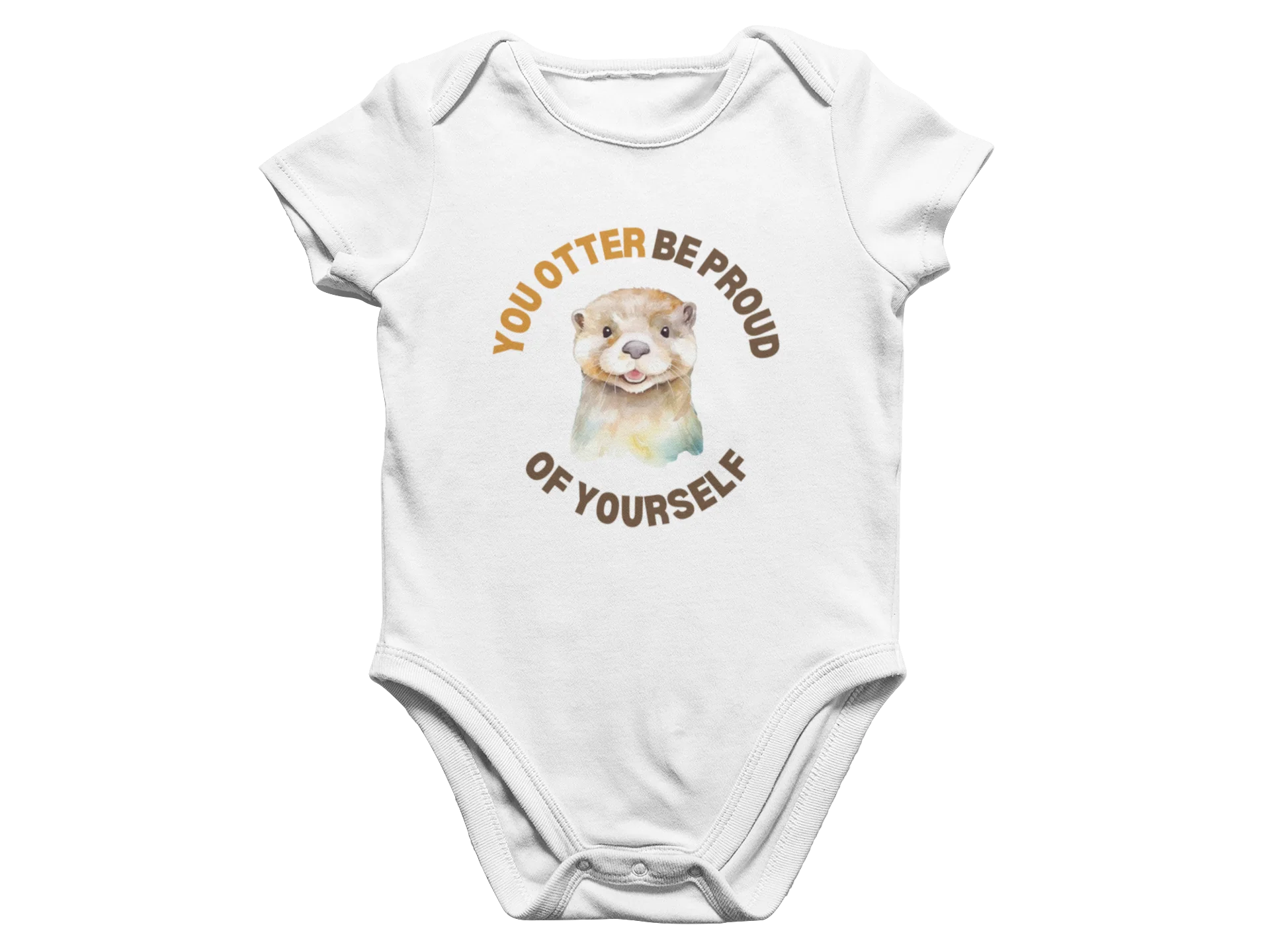 You Otter Be Proud Of Yourself - Baby Onesie - Image 2