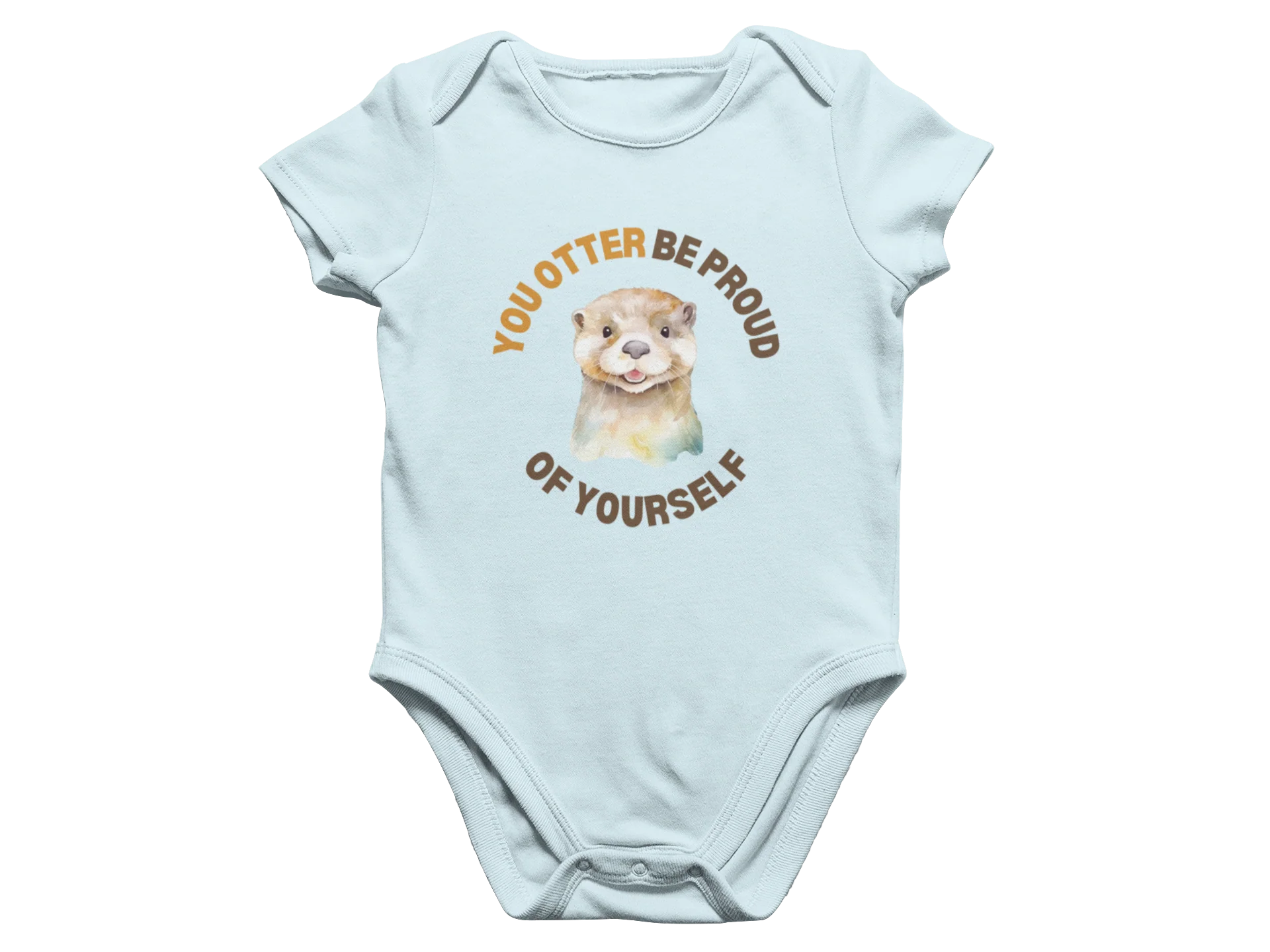 You Otter Be Proud Of Yourself - Baby Onesie - Image 3