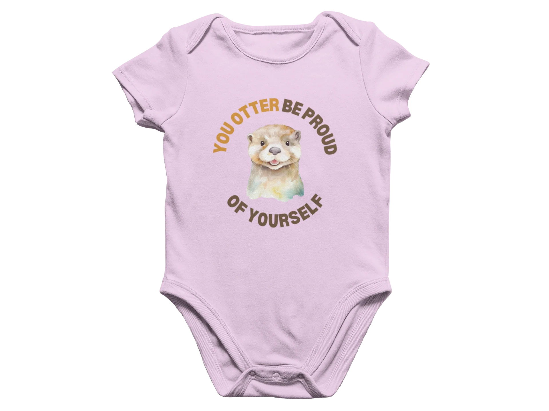 You Otter Be Proud Of Yourself - Baby Onesie - Image 4