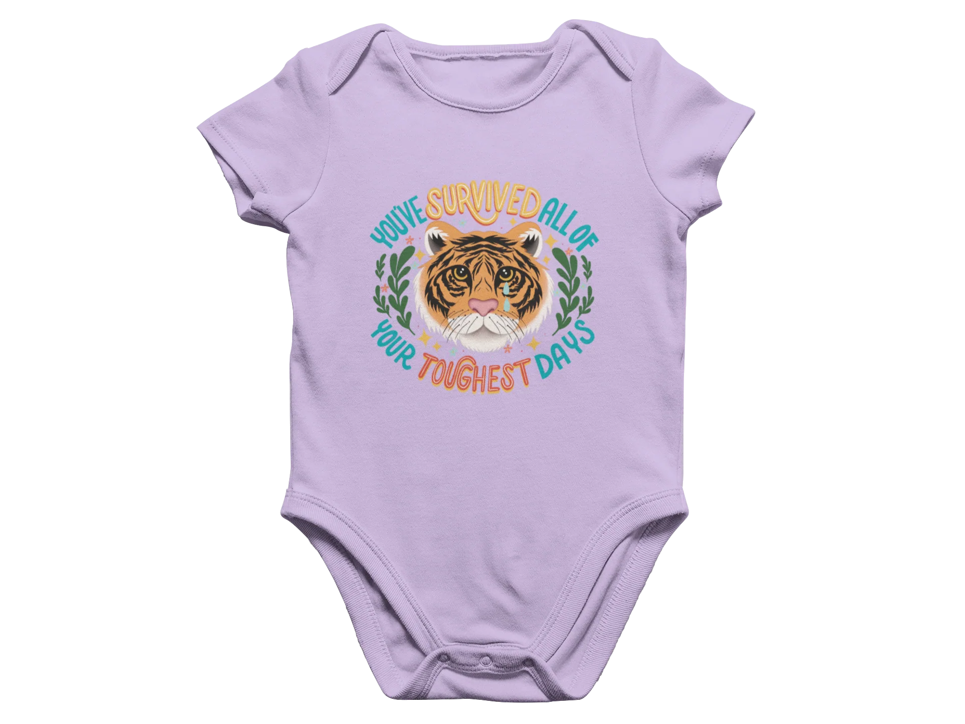 You've Survived All Of Your Toughest Days - Baby Onesie - Image 3