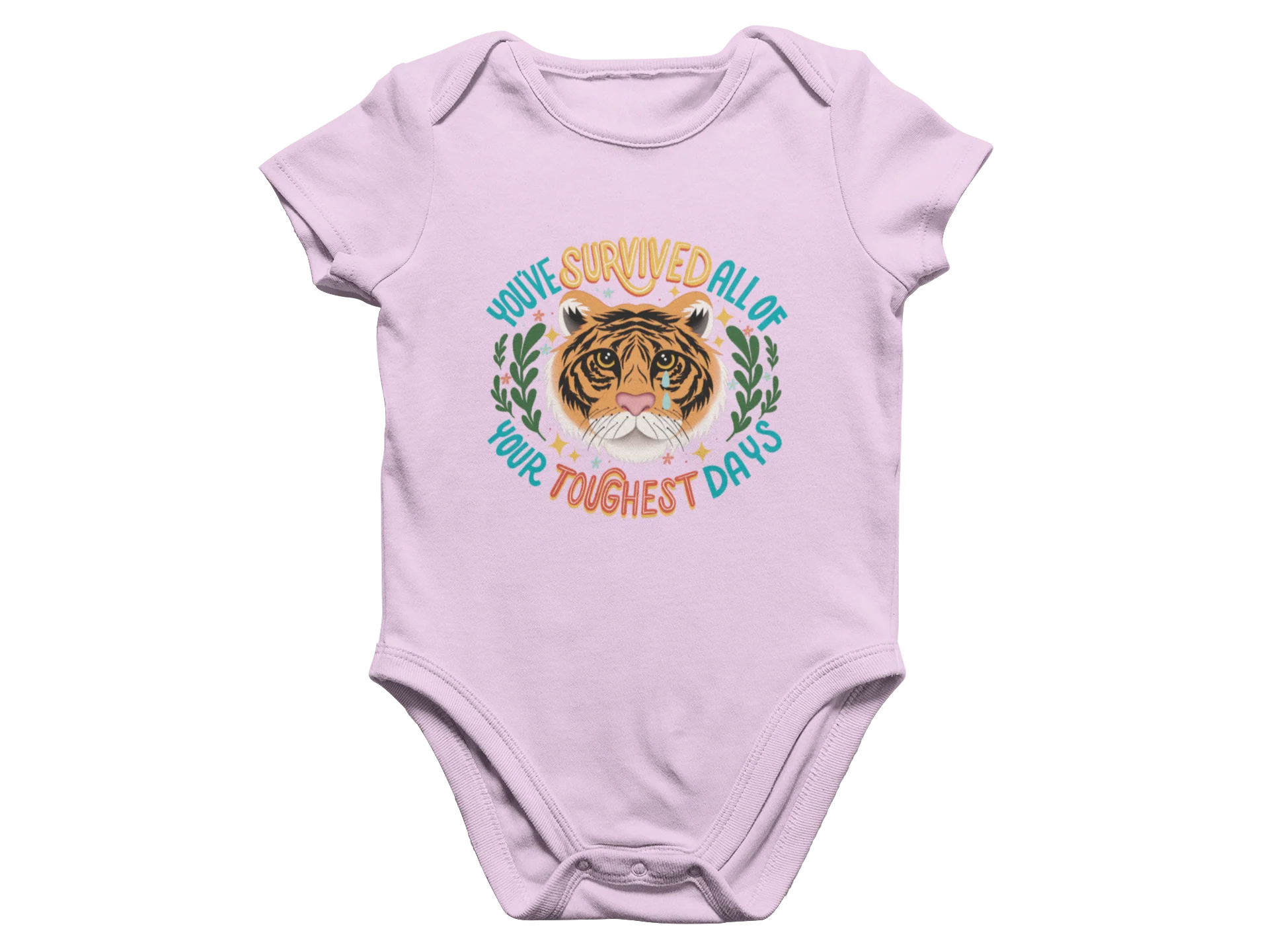 You've Survived All Of Your Toughest Days - Baby Onesie - Image 4