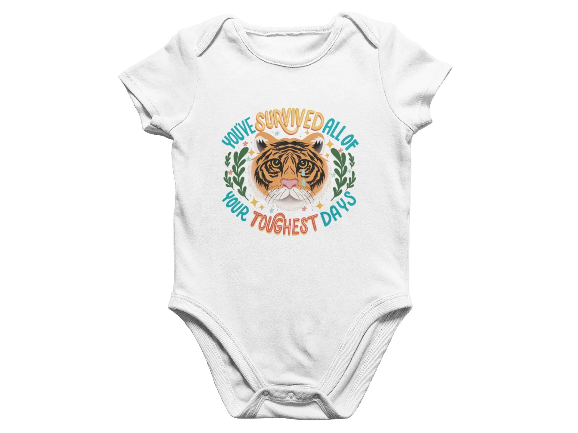 You've Survived All Of Your Toughest Days - Baby Onesie - Image 5